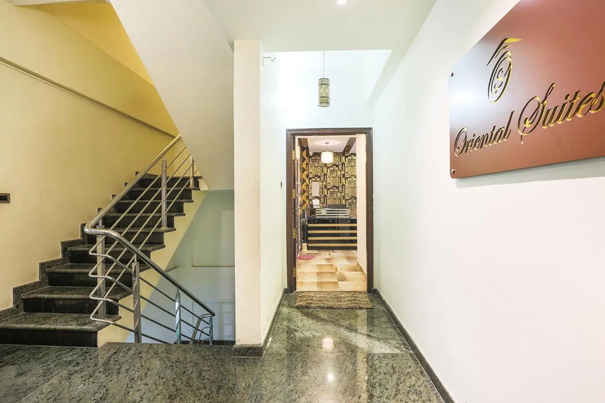 Lobby or reception in FabHotel Frazer Suites - Nr Bangalore Cantt Railway Station Lobby or reception in FabHotel Frazer Suites - Nr Bangalore Cantt Railway Station