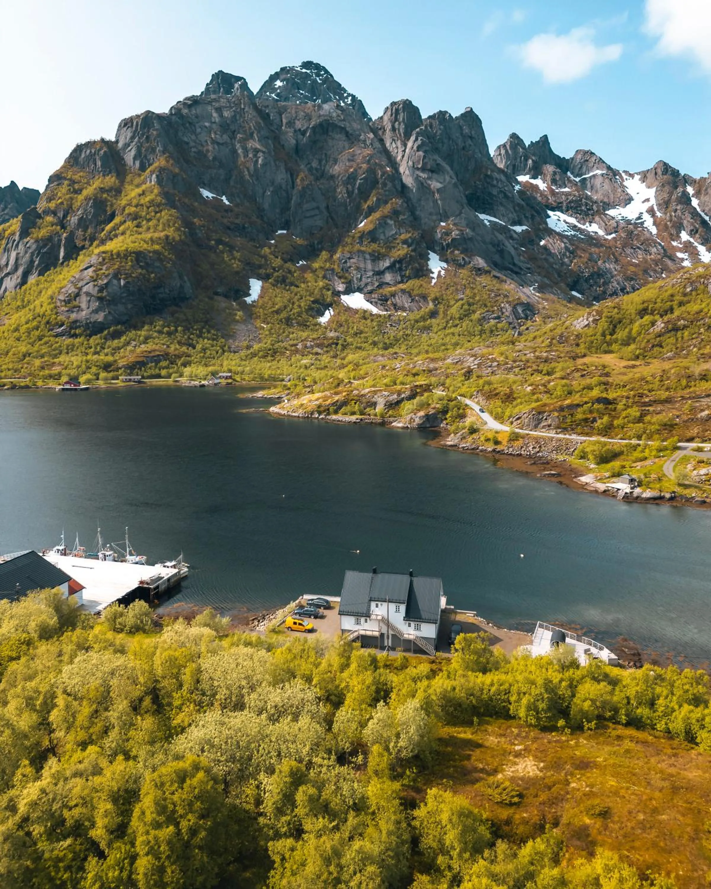 Property building in Lofoten Apartments