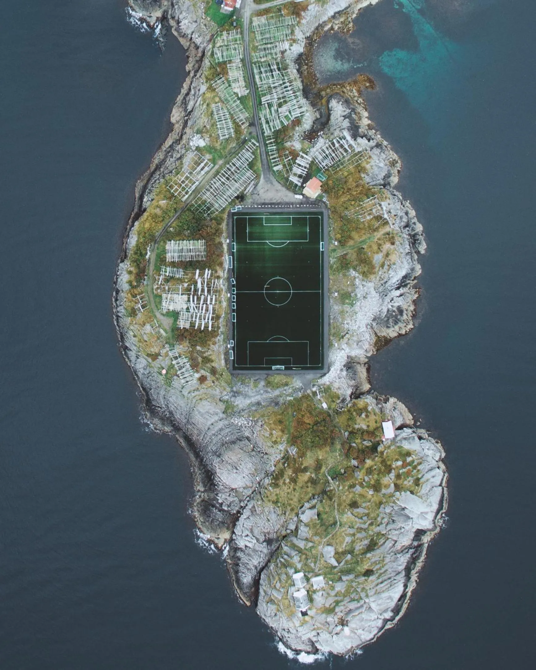 City view in Lofoten Apartments