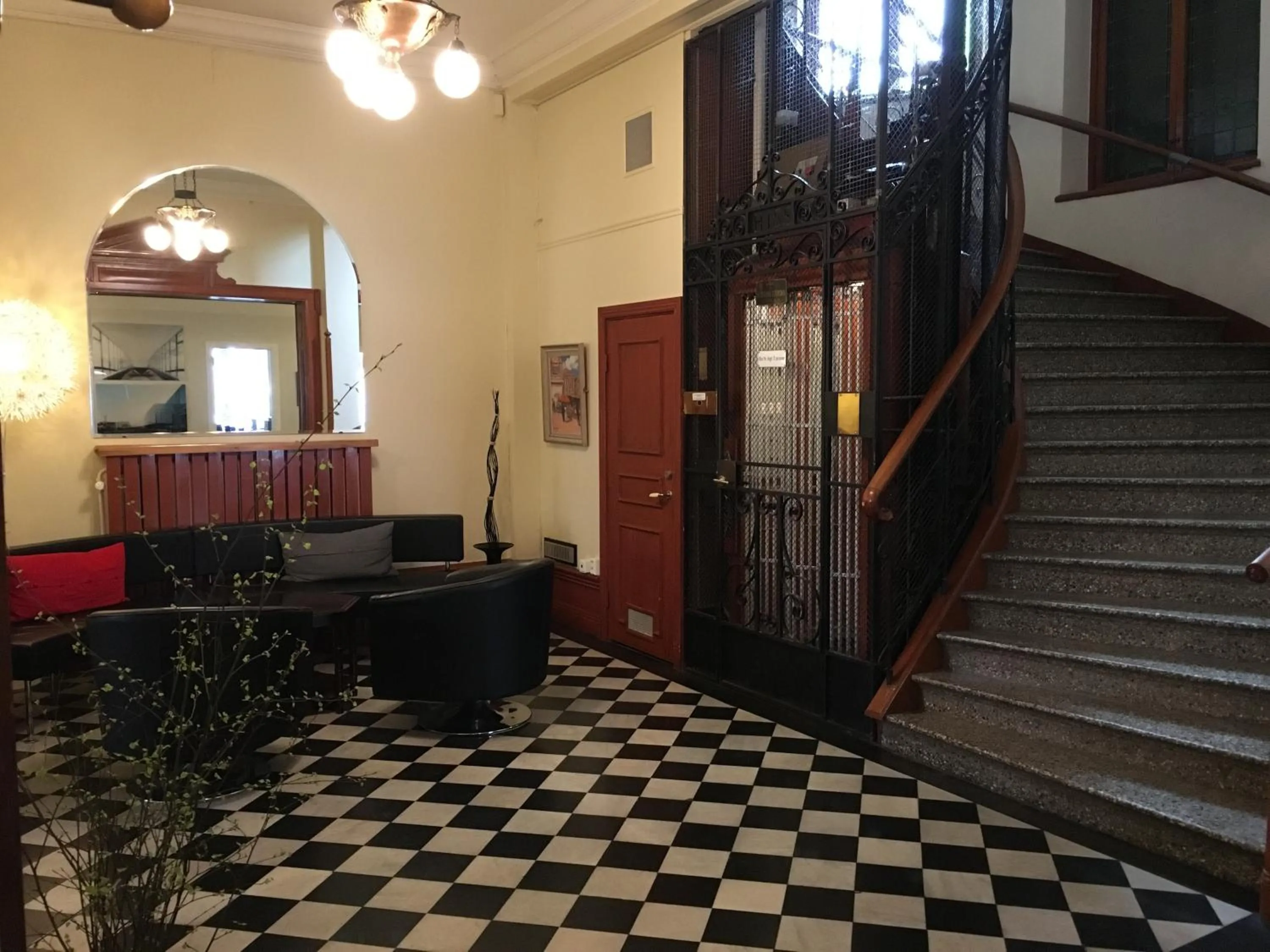 Decorative detail in First Hotel City Eskilstuna