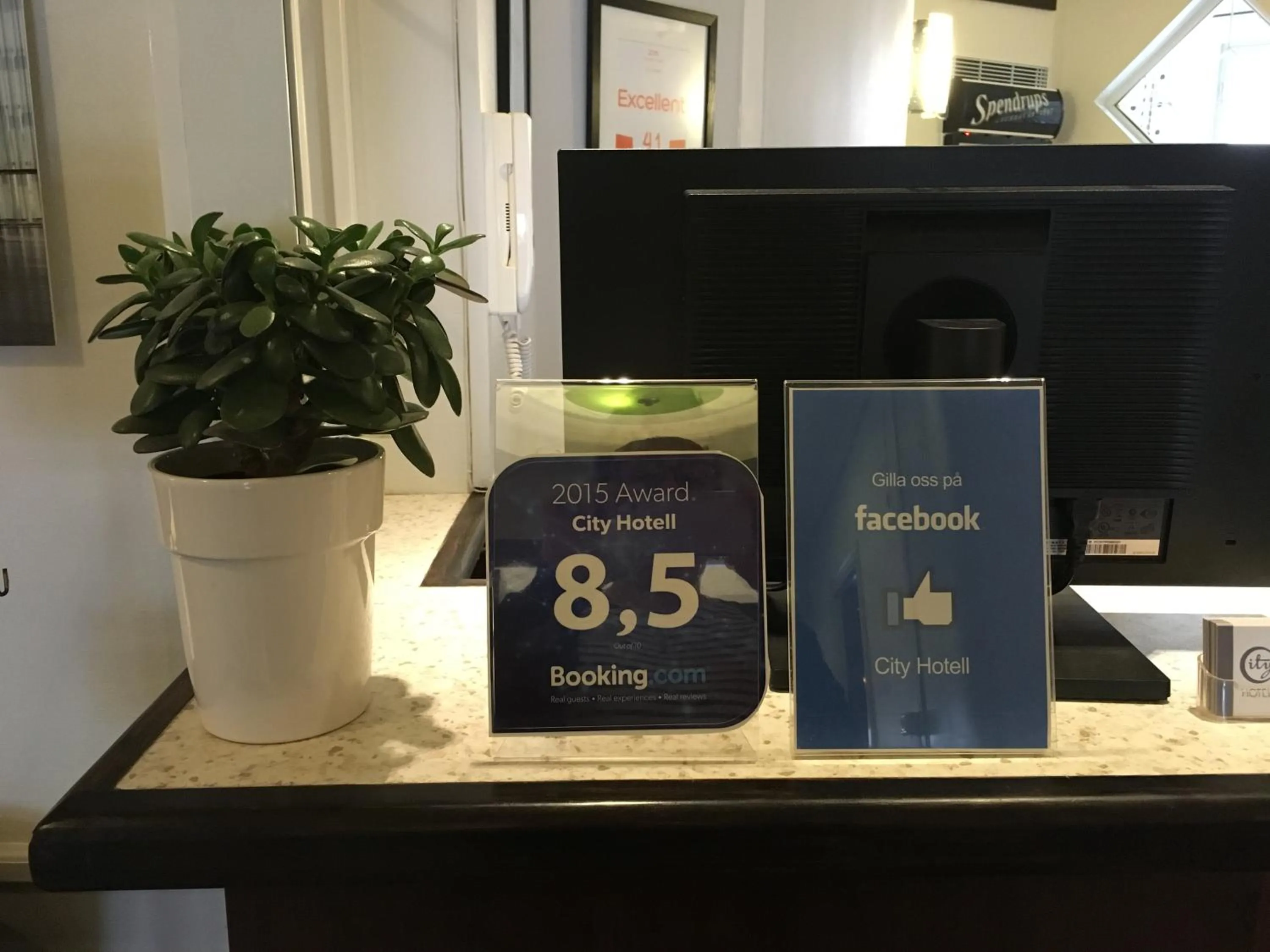 Decorative detail in First Hotel City Eskilstuna