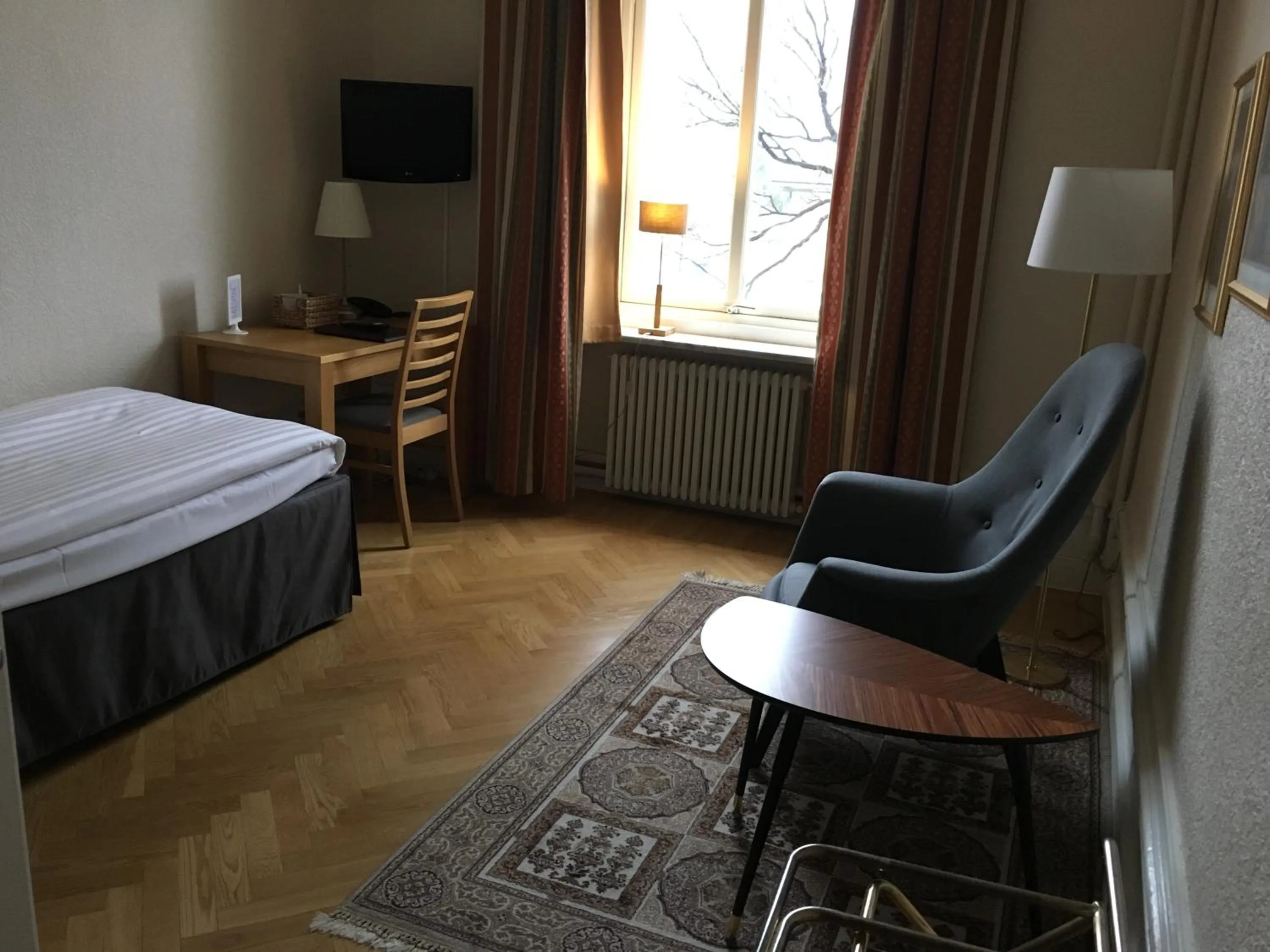 Photo of the whole room, Bed in First Hotel City Eskilstuna