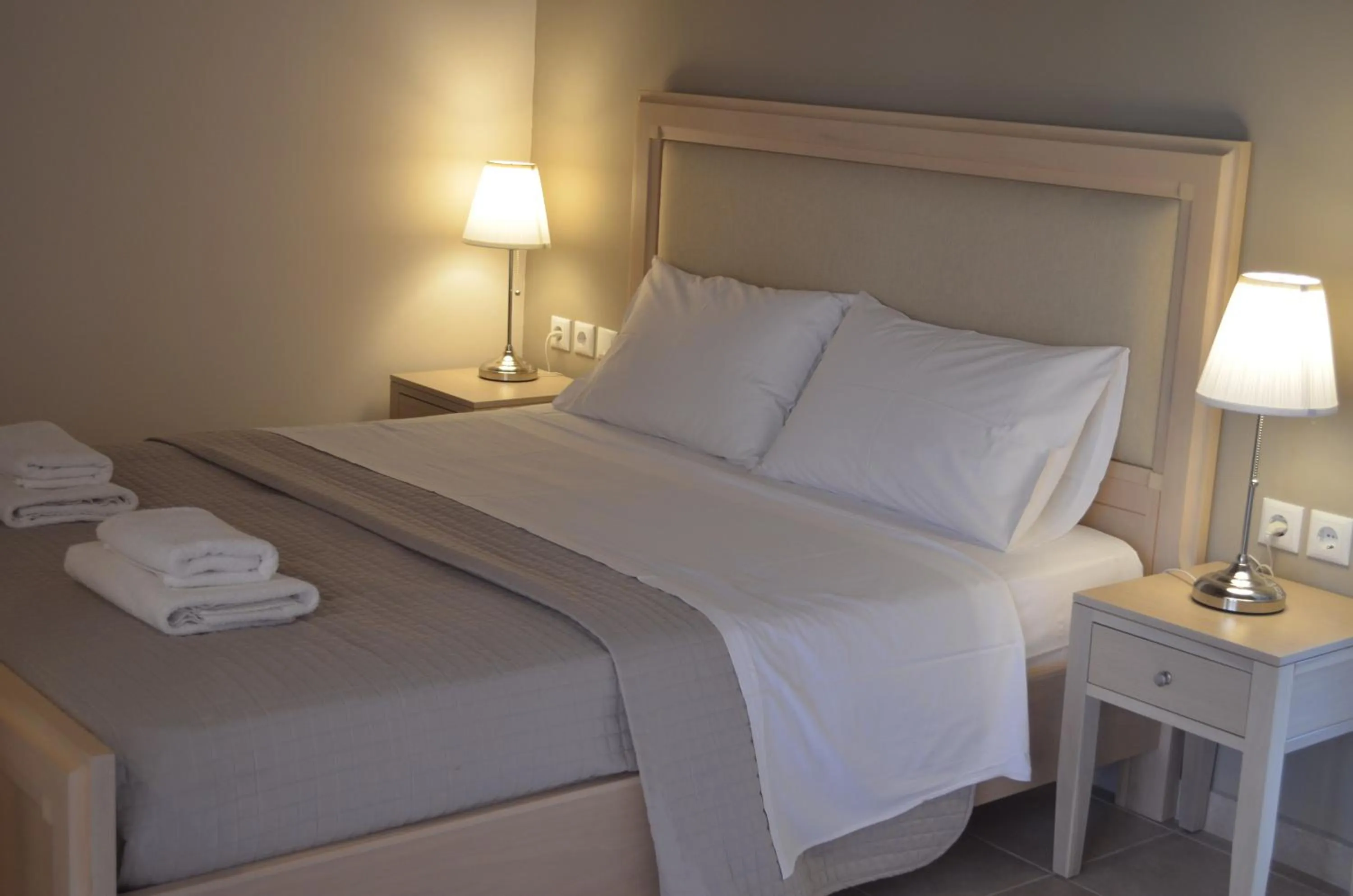 Photo of the whole room, Bed in Aligis Studios