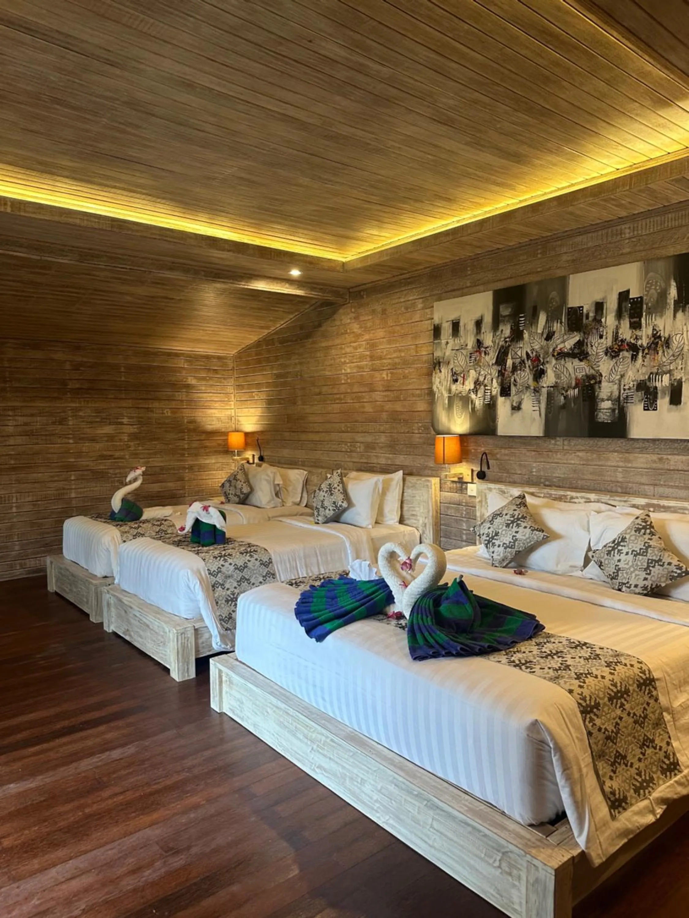 Bedroom, Bed in The Niti Hut's Lembongan