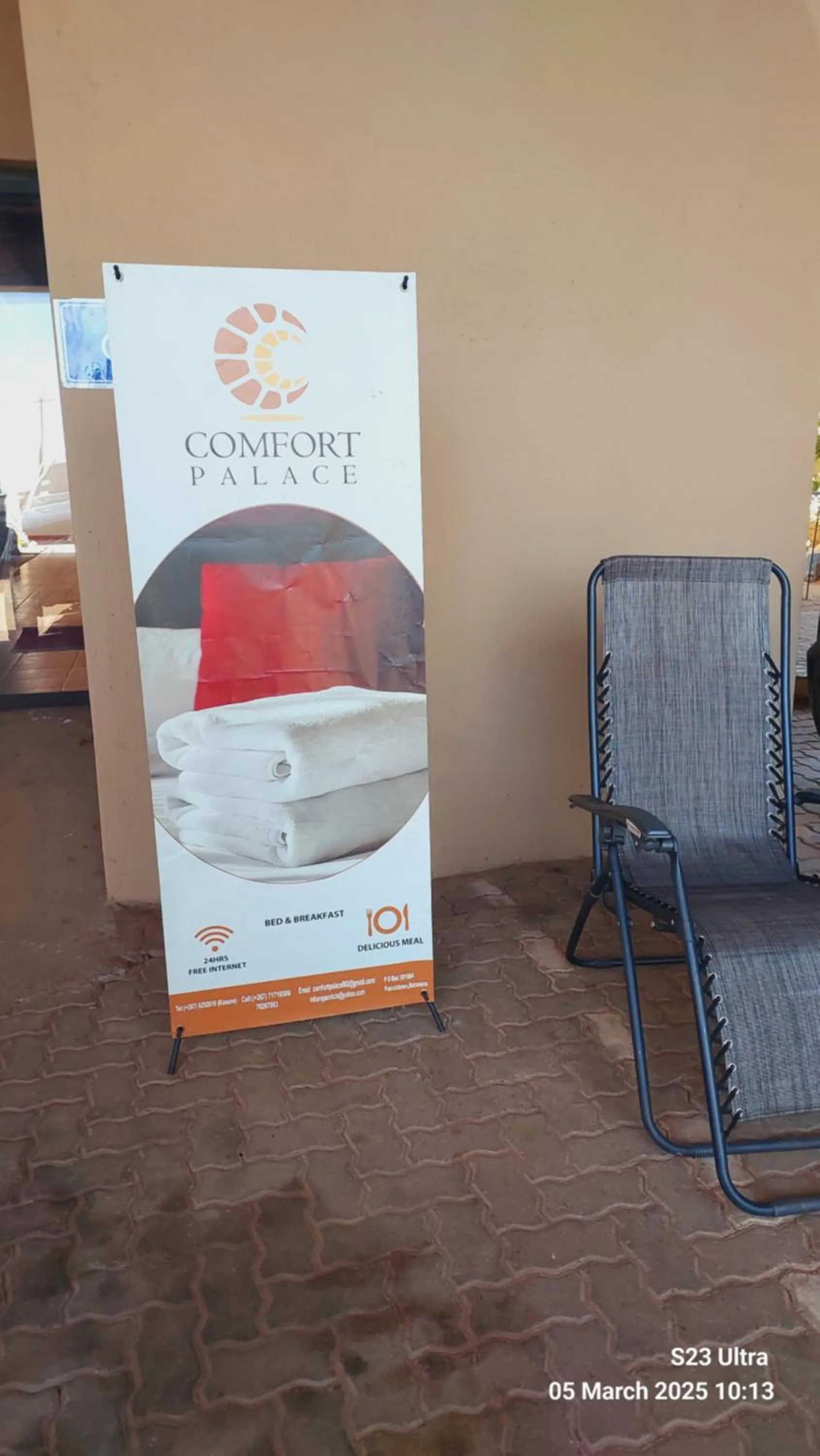 Facade/entrance in Comfort Palace Guest House Kasane