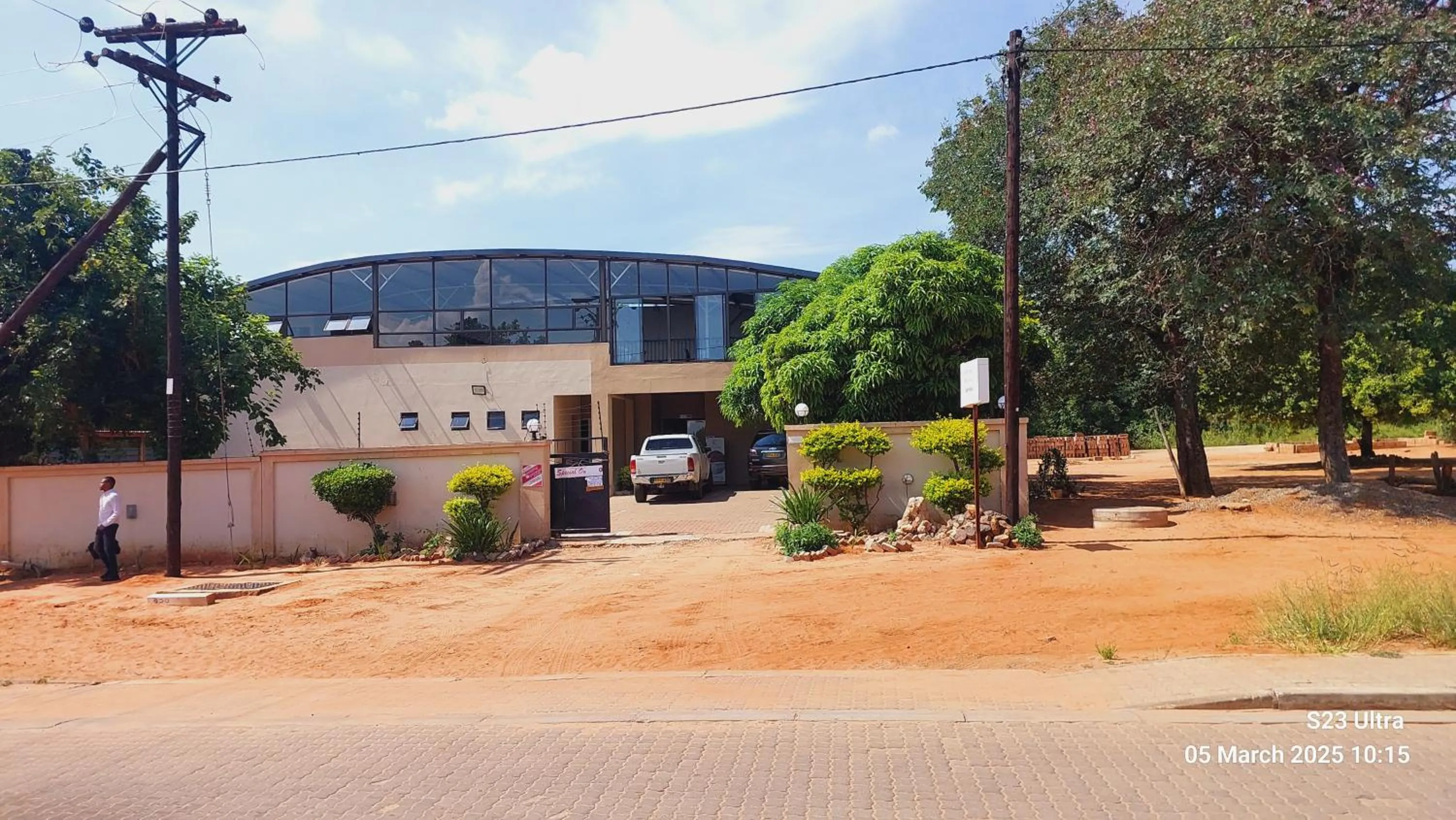 Property building in Comfort Palace Guest House Kasane