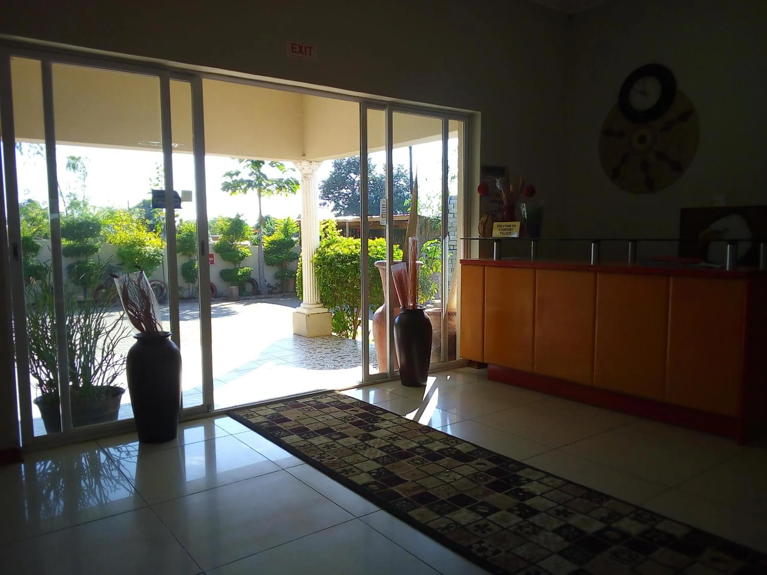 Living room in Comfort Palace Guest House Kasane