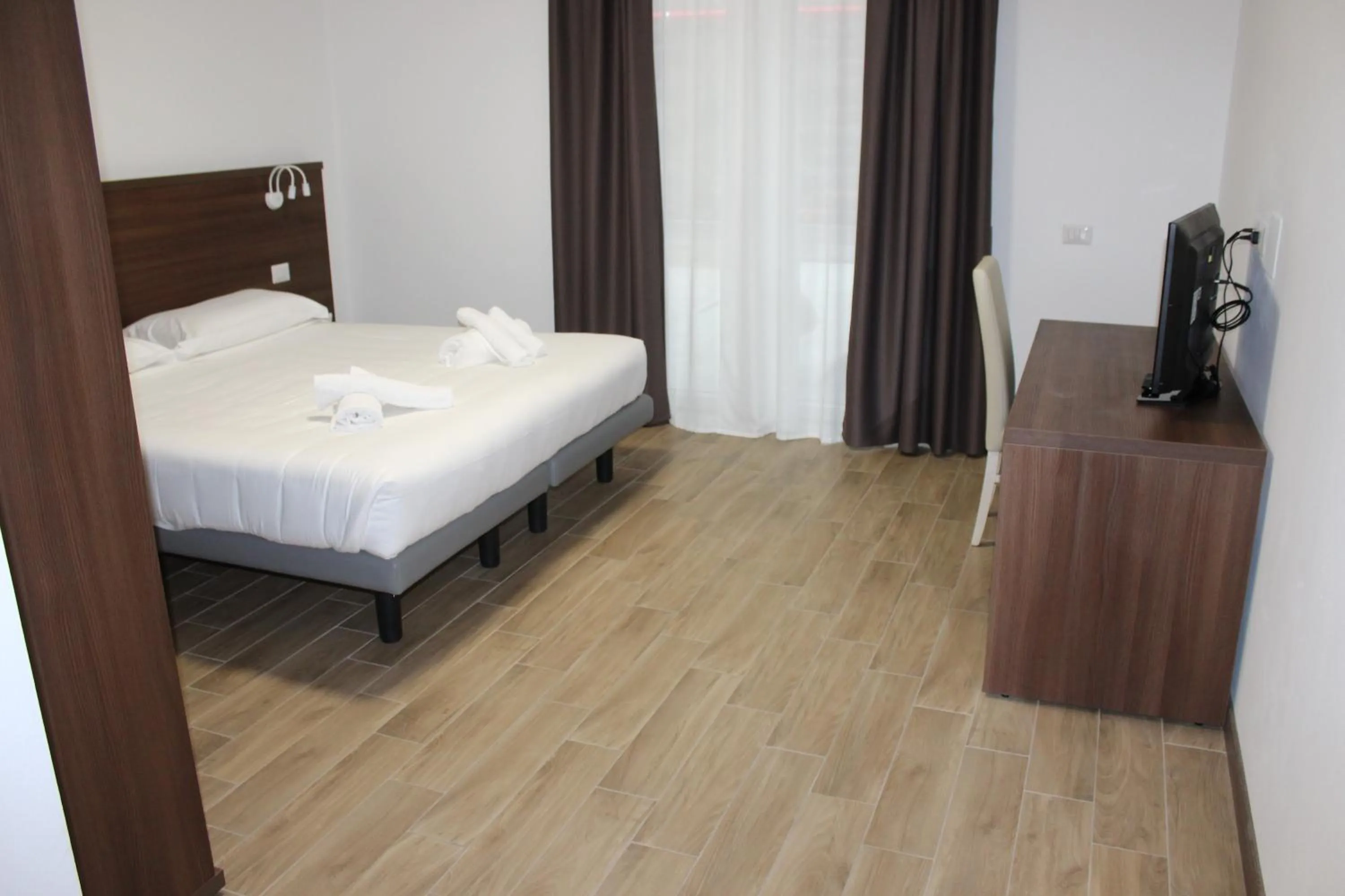 Bedroom, Bed in Hotel Bocciolo