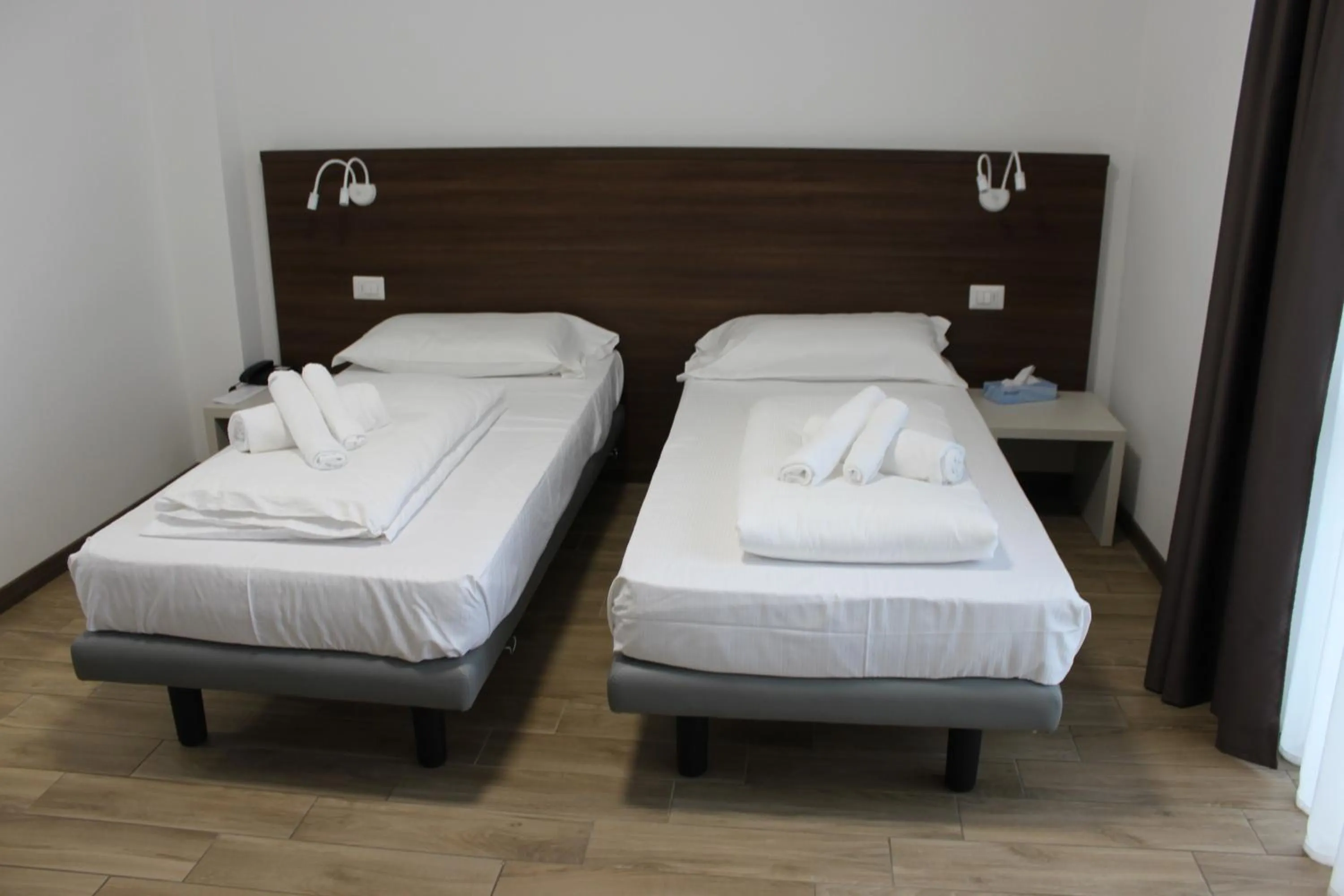 Bed in Hotel Bocciolo