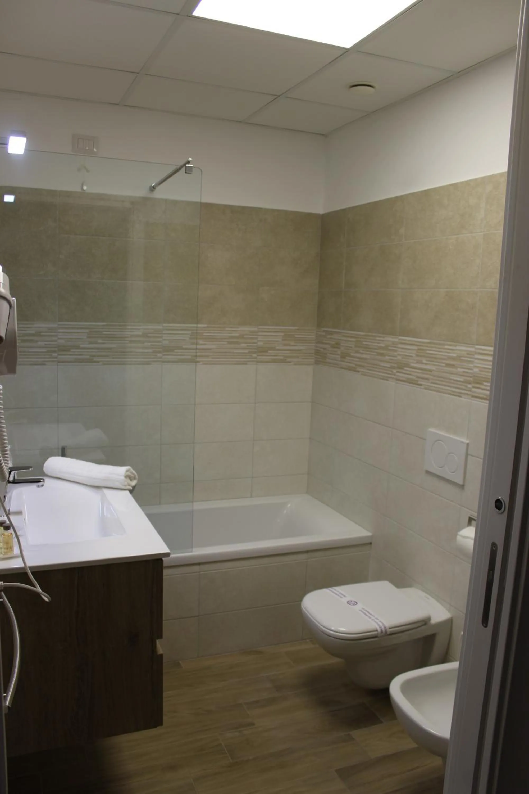 Bathroom in Hotel Bocciolo