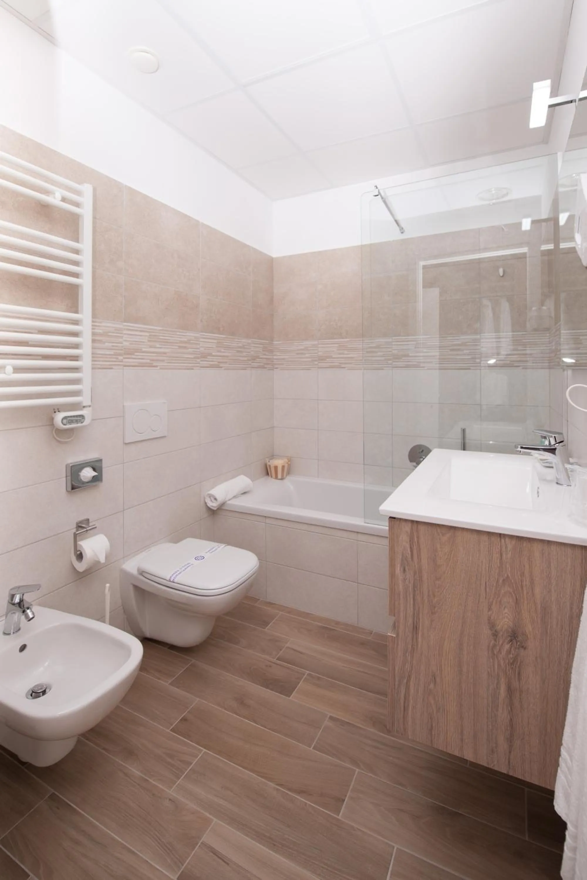 Bathroom in Hotel Bocciolo