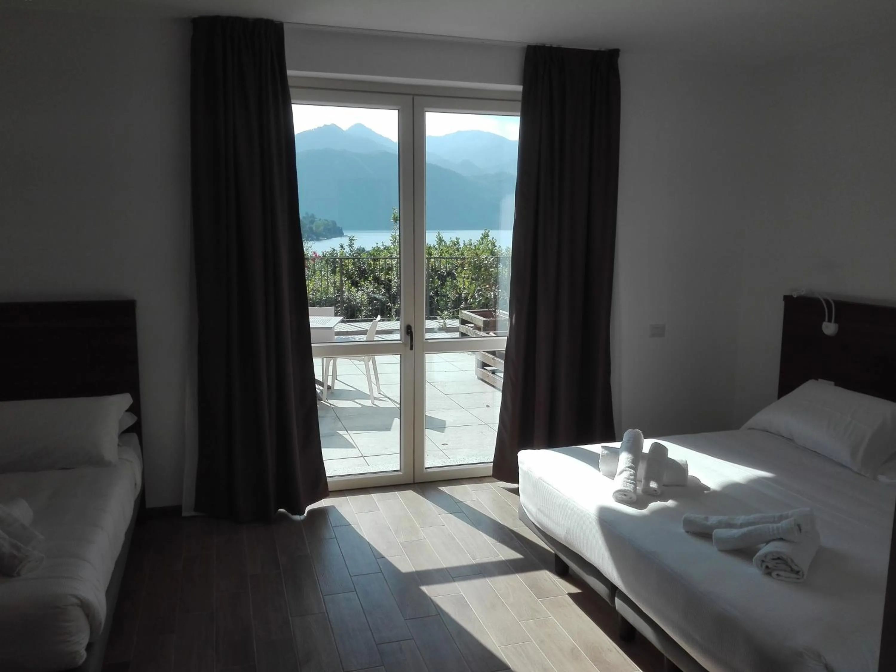 Bedroom, Bed in Hotel Bocciolo