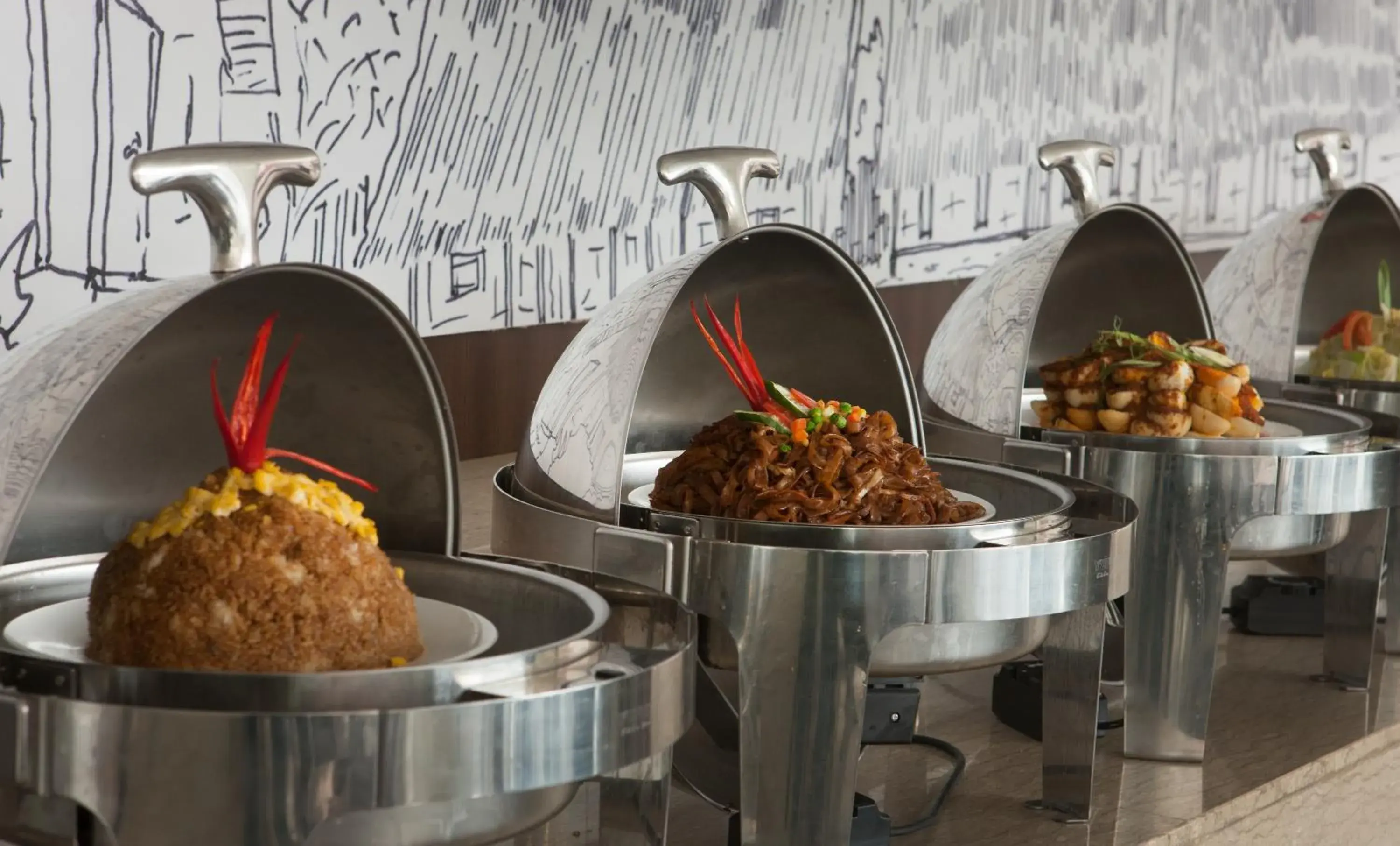 Food and drinks in Lynn Hotel Serang Food and drinks in Lynn Hotel Serang