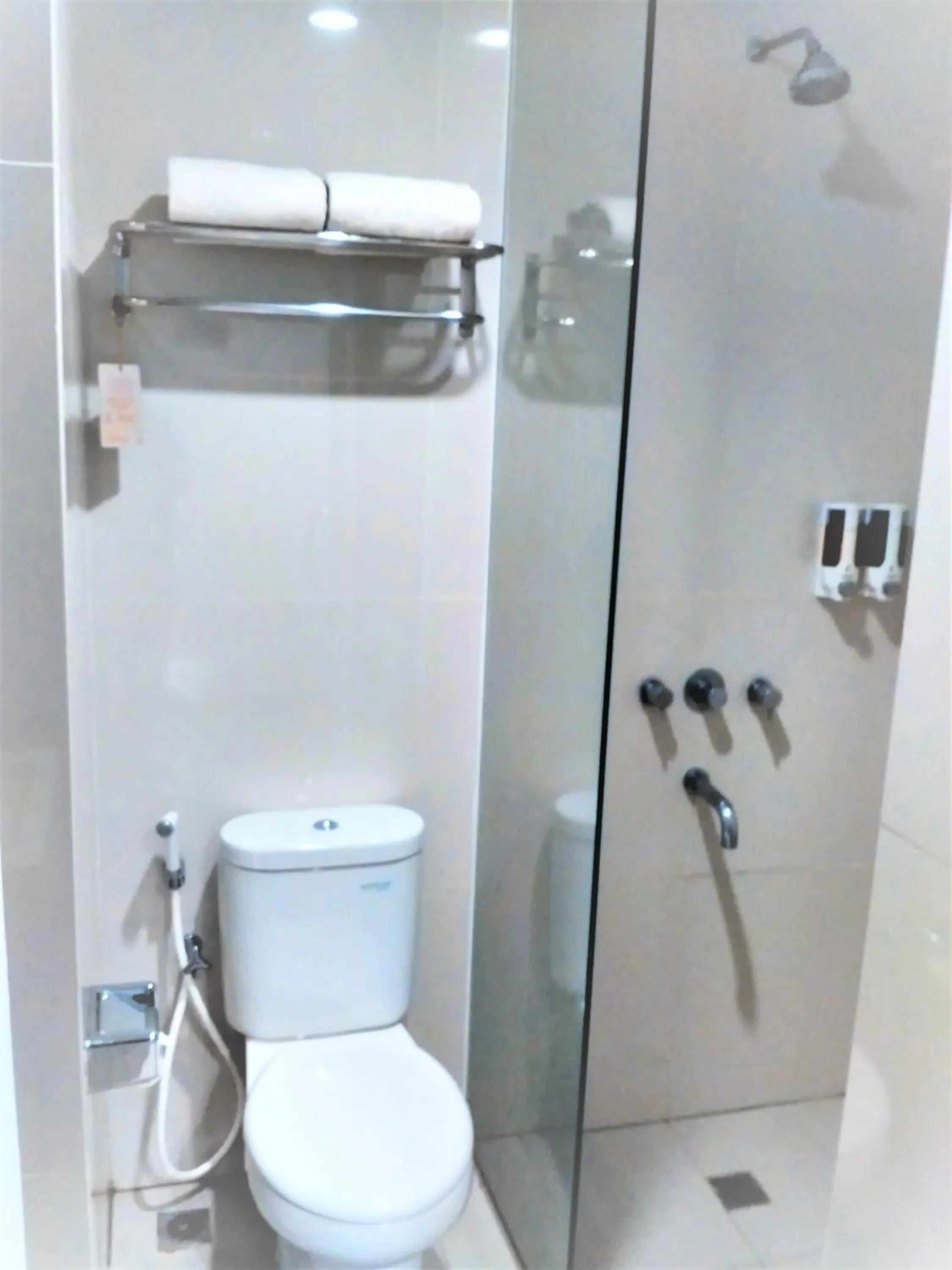 Bathroom in Lynn Hotel Serang