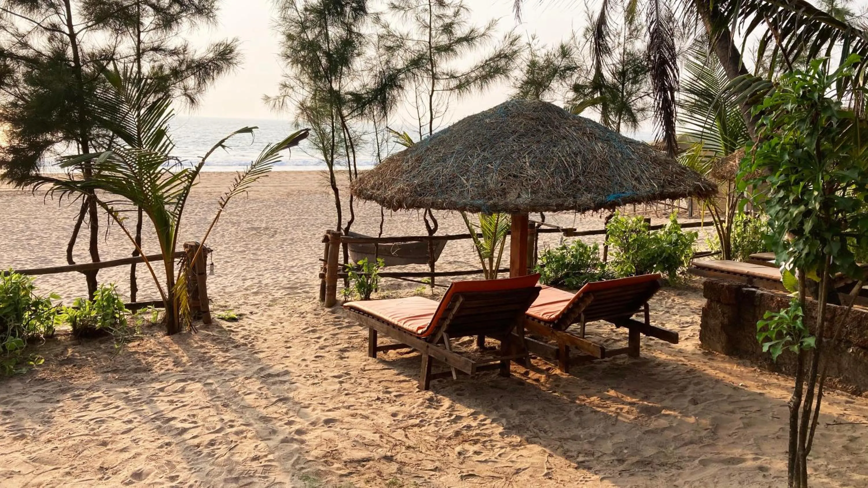 Beach in Agonda Villas