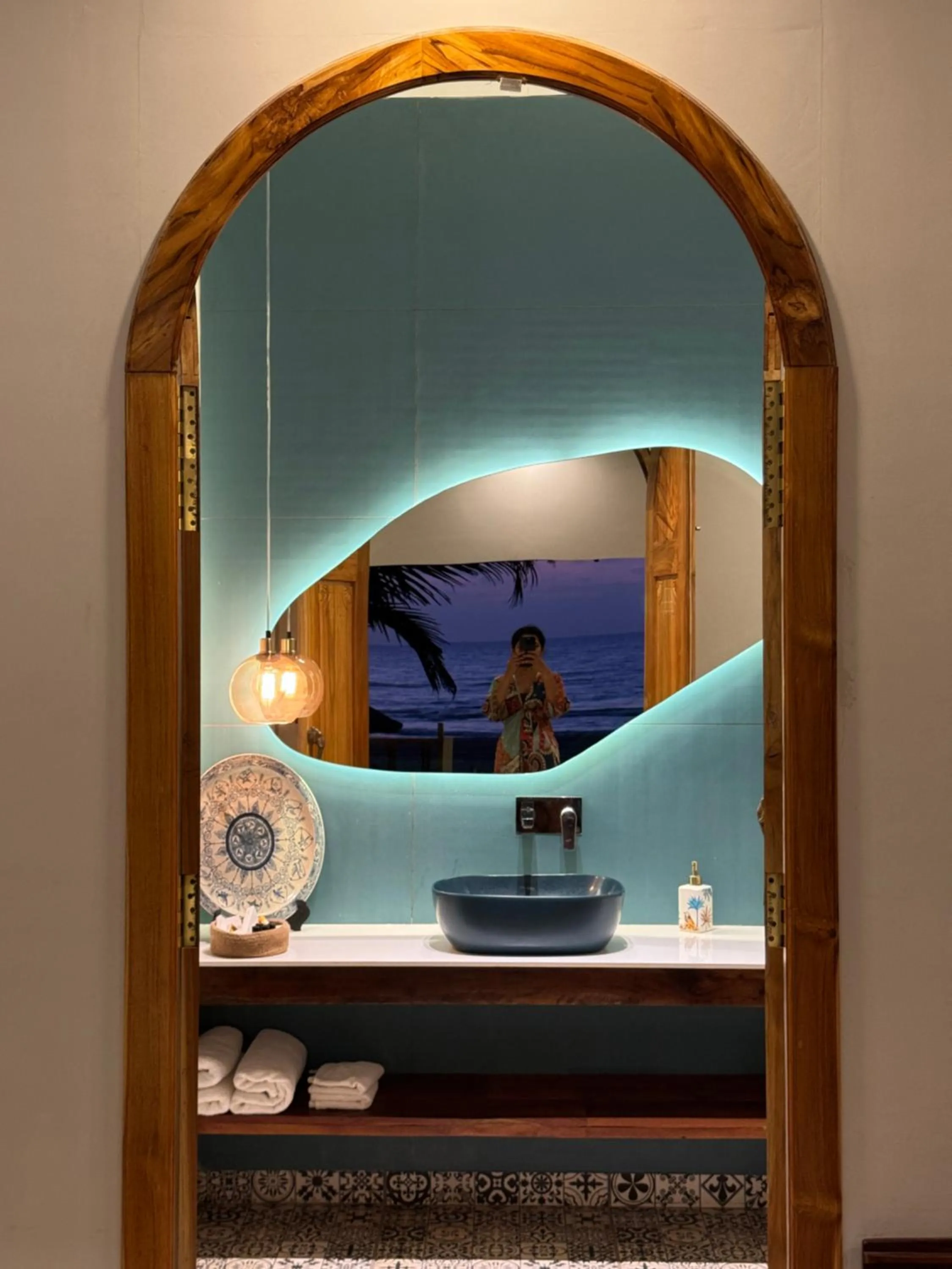 Shower in Agonda Villas