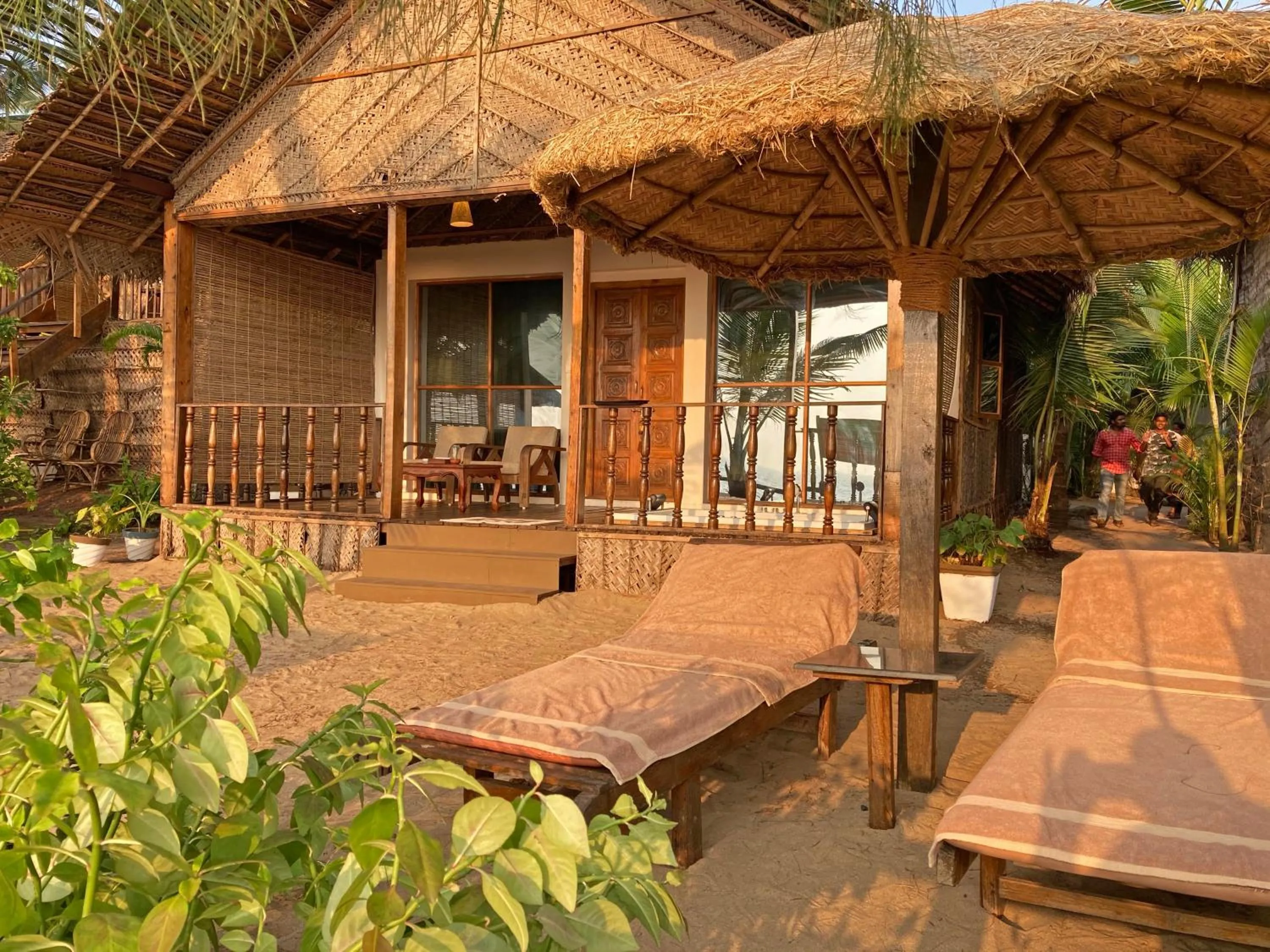 Garden in Agonda Villas