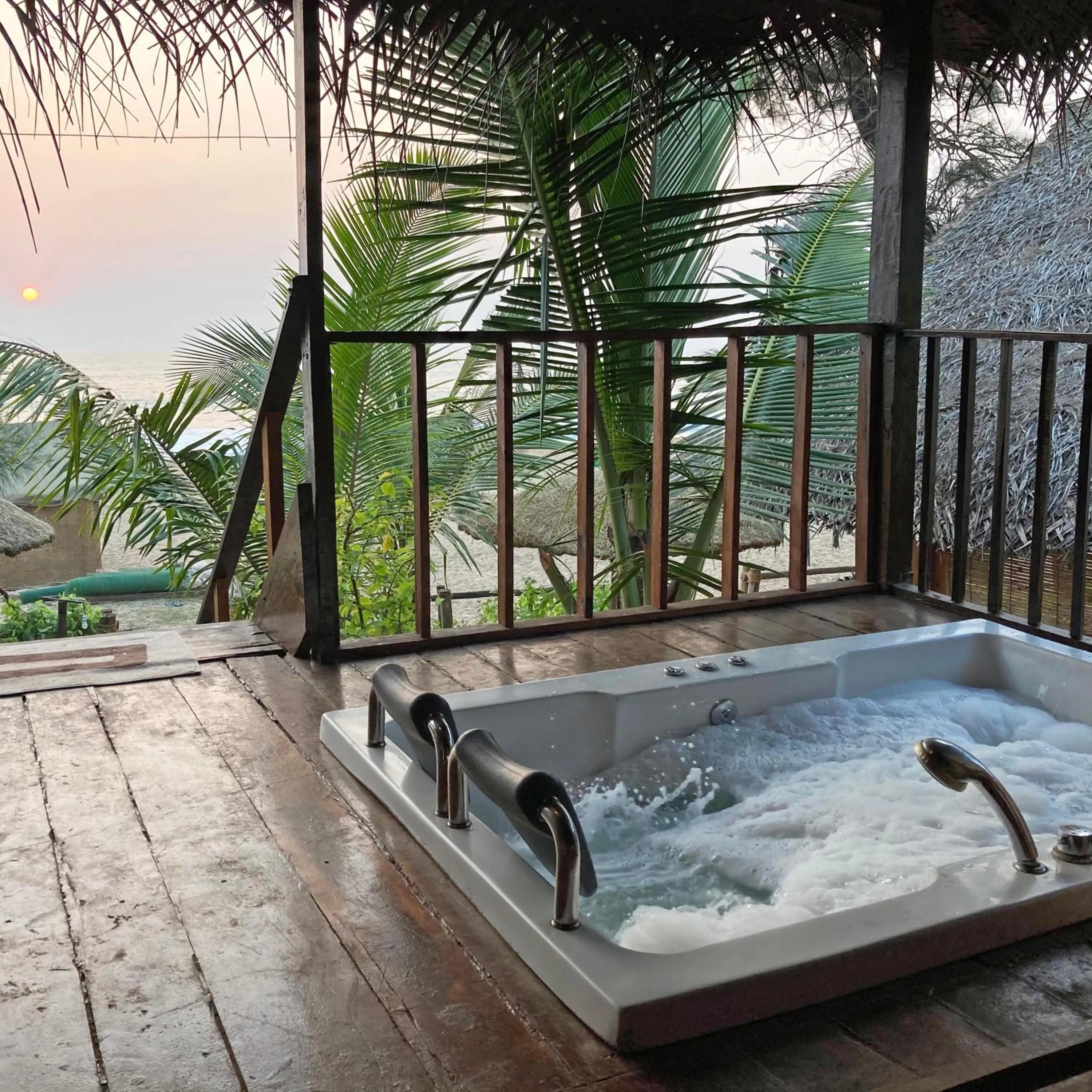 Balcony/Terrace in Agonda Villas