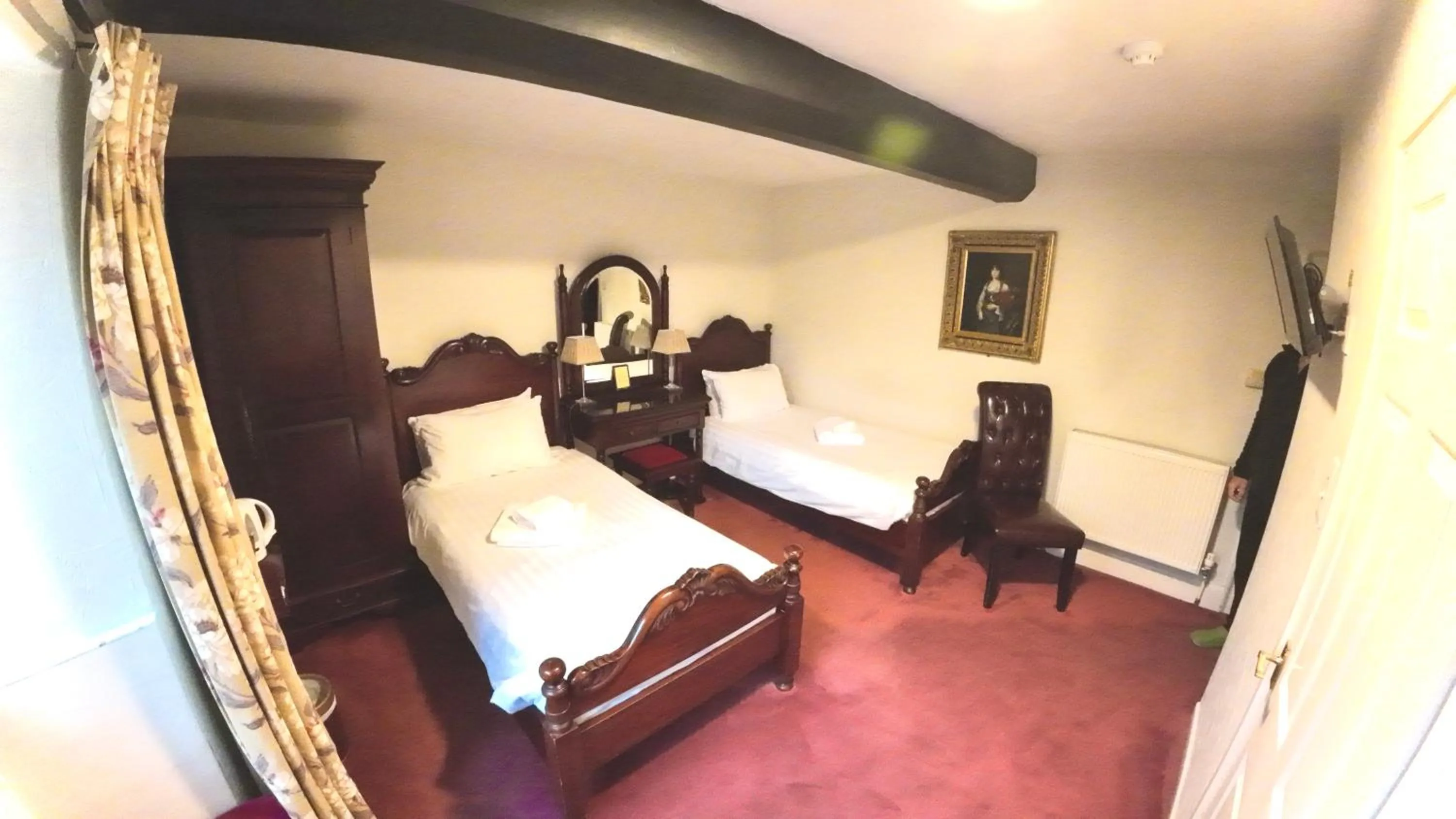 Bed in The Old Manor House Hotel