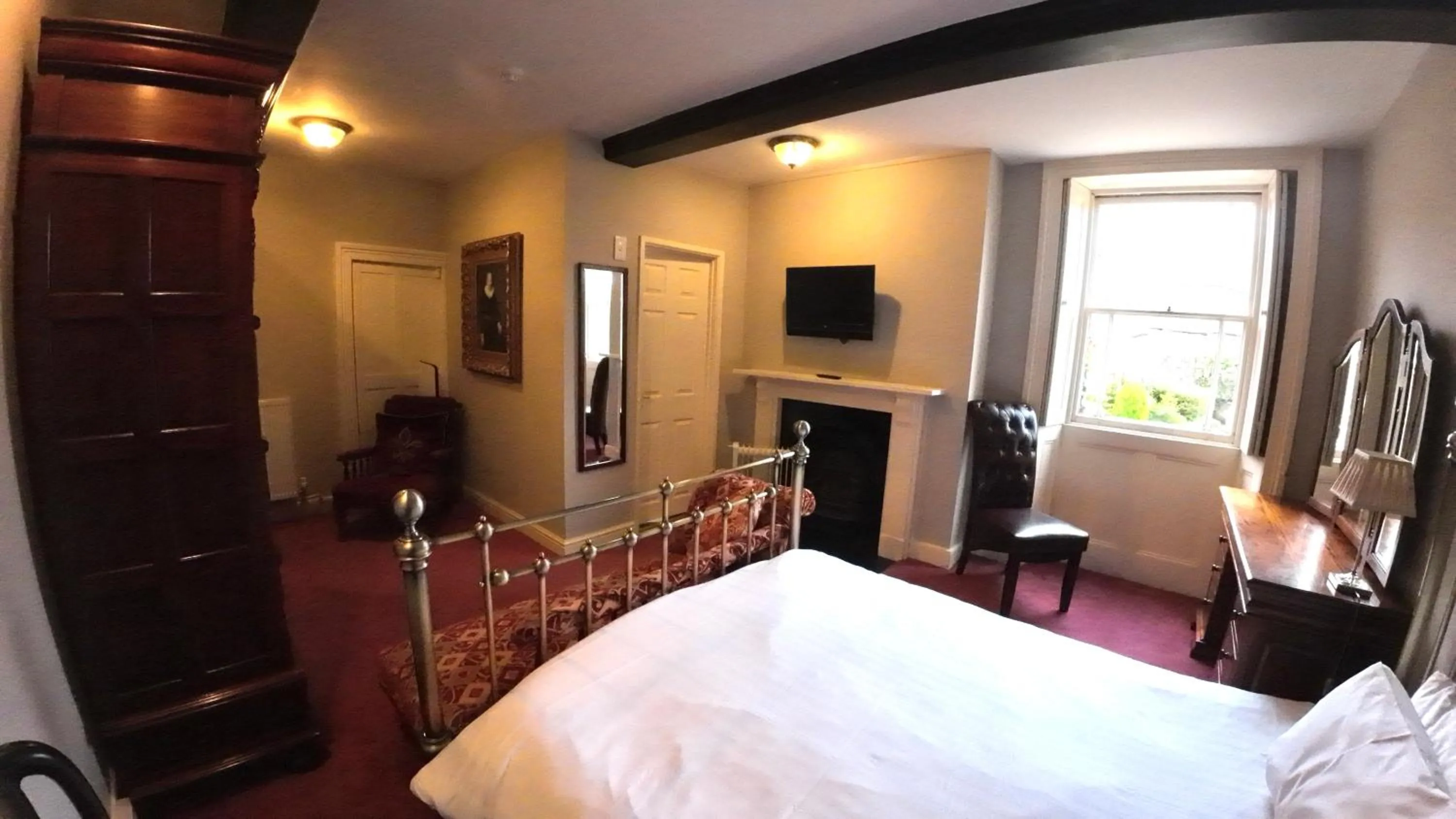 Bed in The Old Manor House Hotel