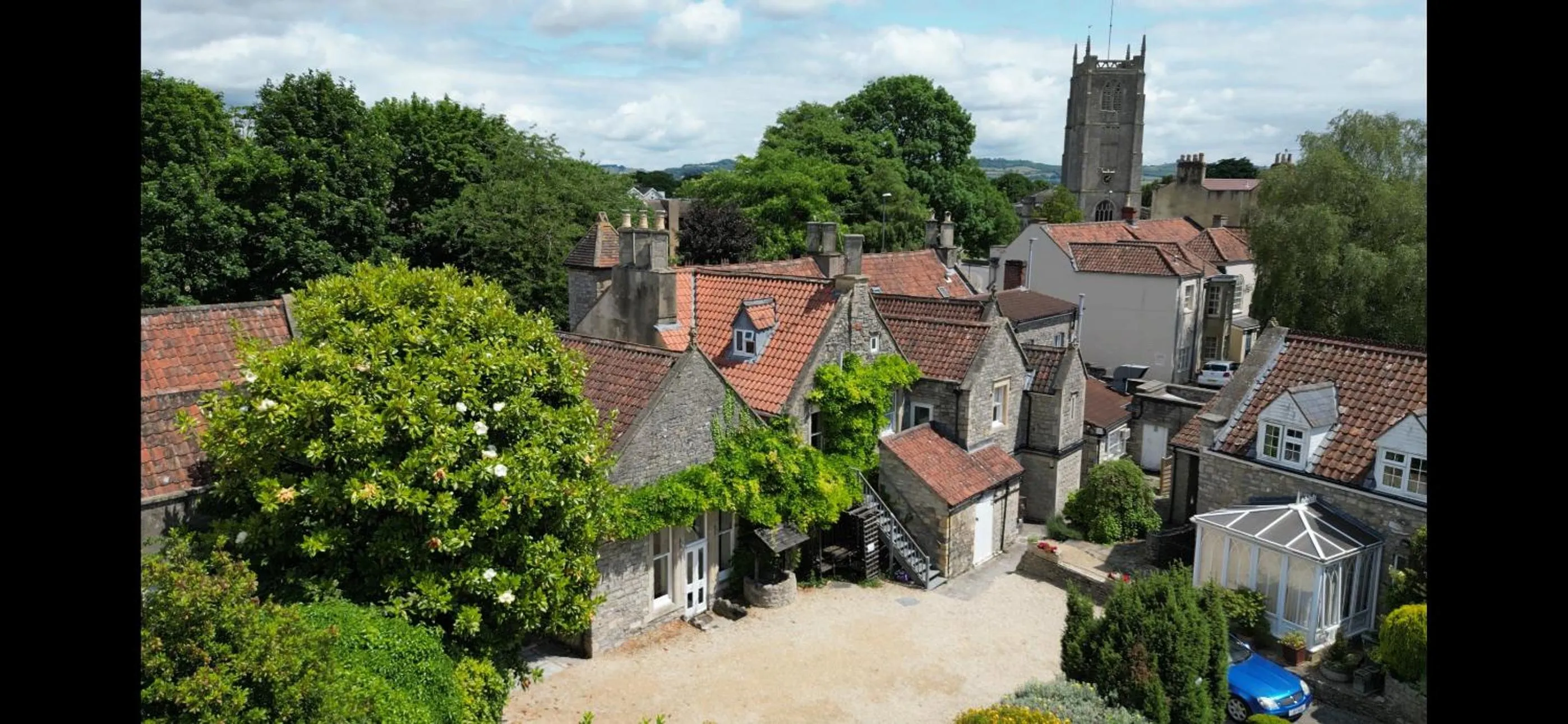 Property building in The Old Manor House Hotel