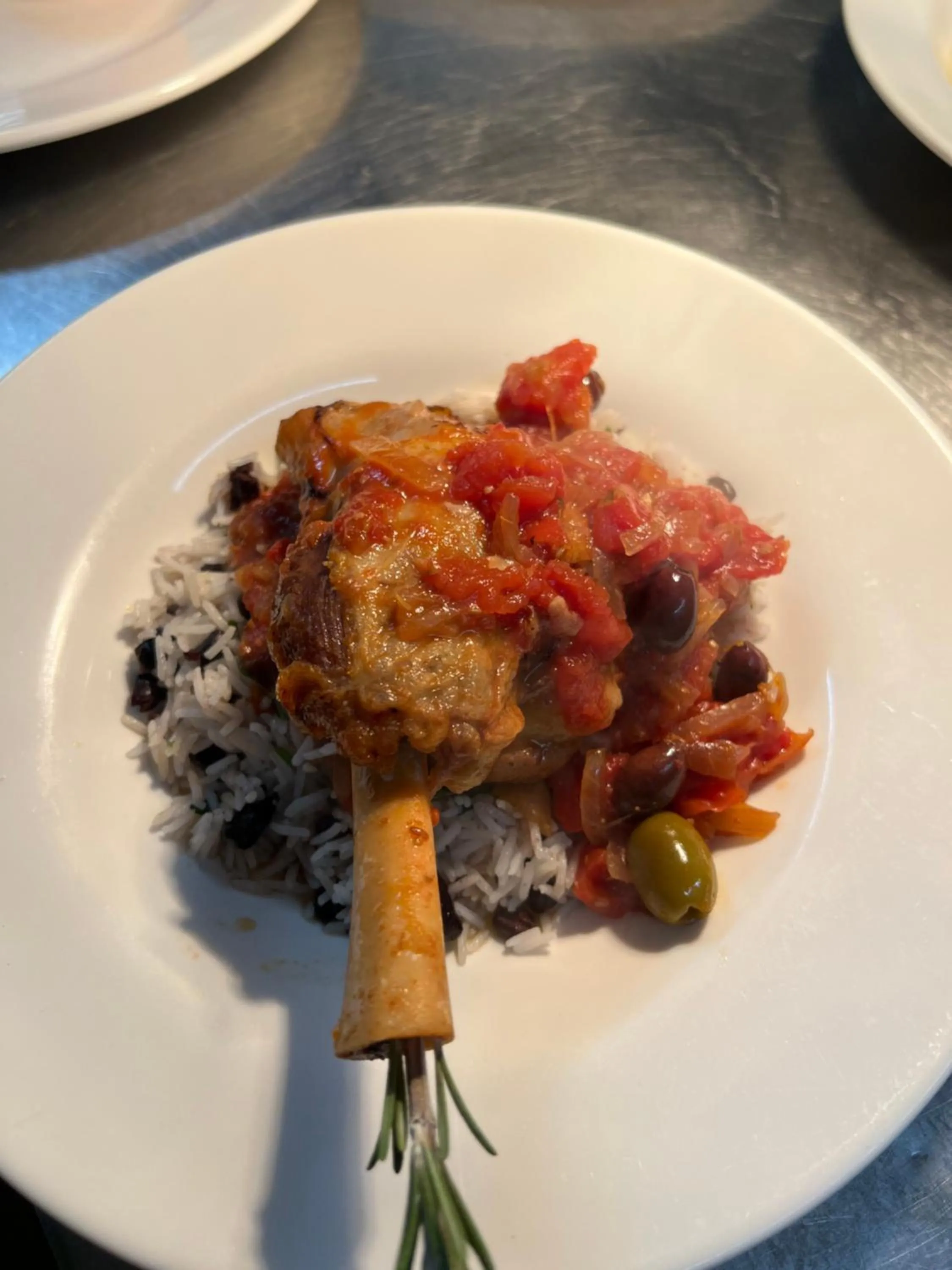 Food and drinks in The Old Manor House Hotel