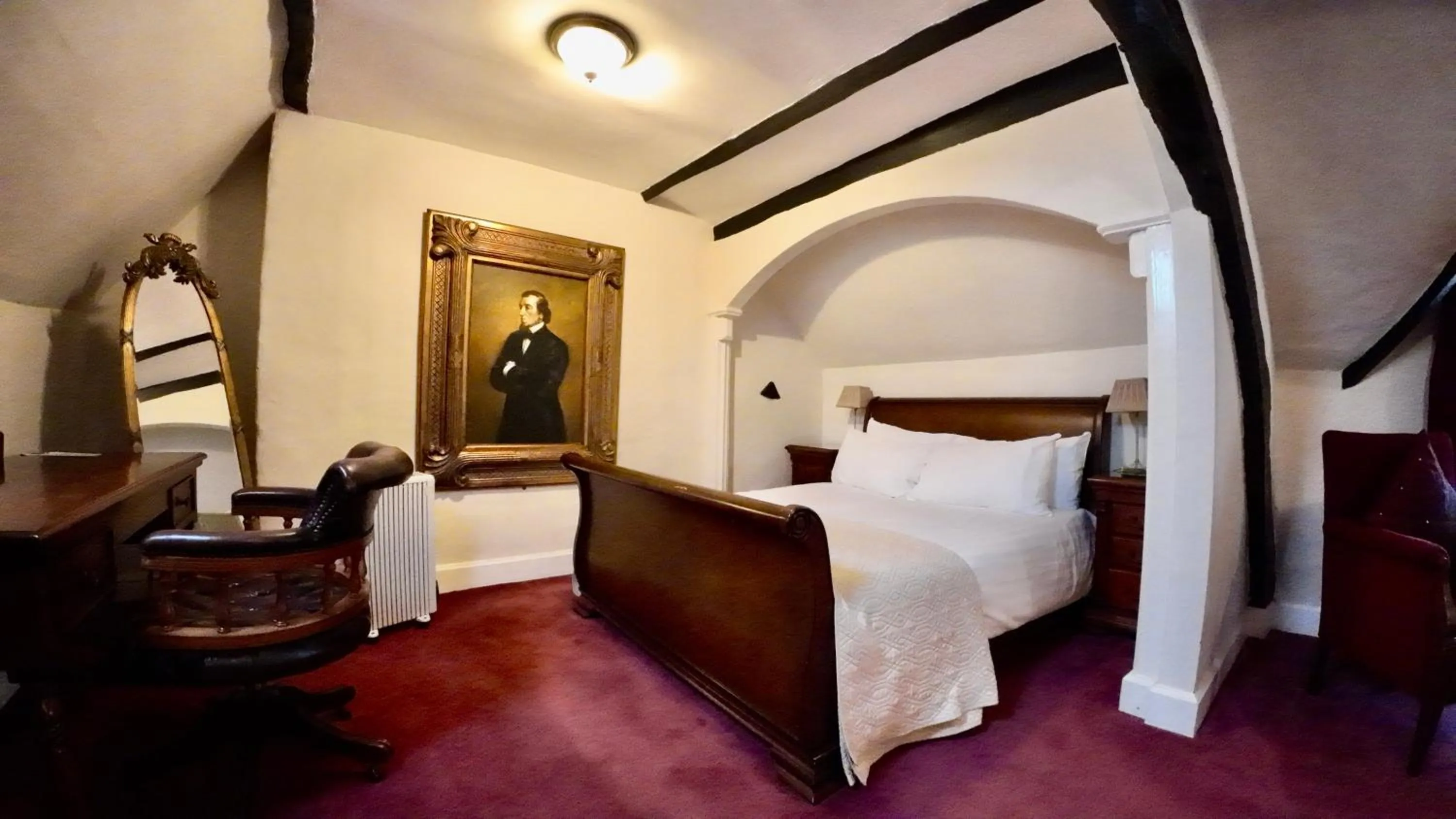 Bed in The Old Manor House Hotel