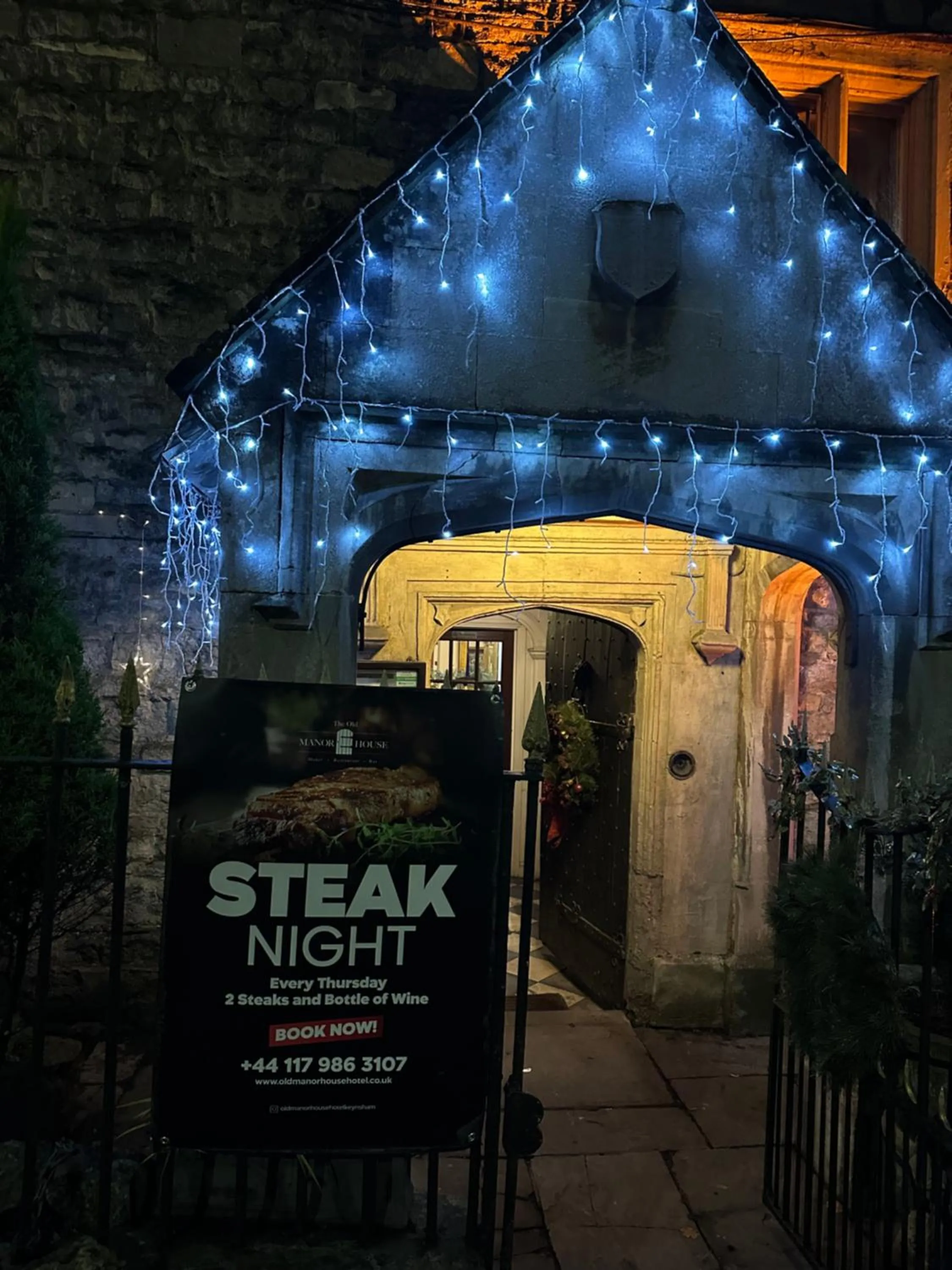 Night in The Old Manor House Hotel