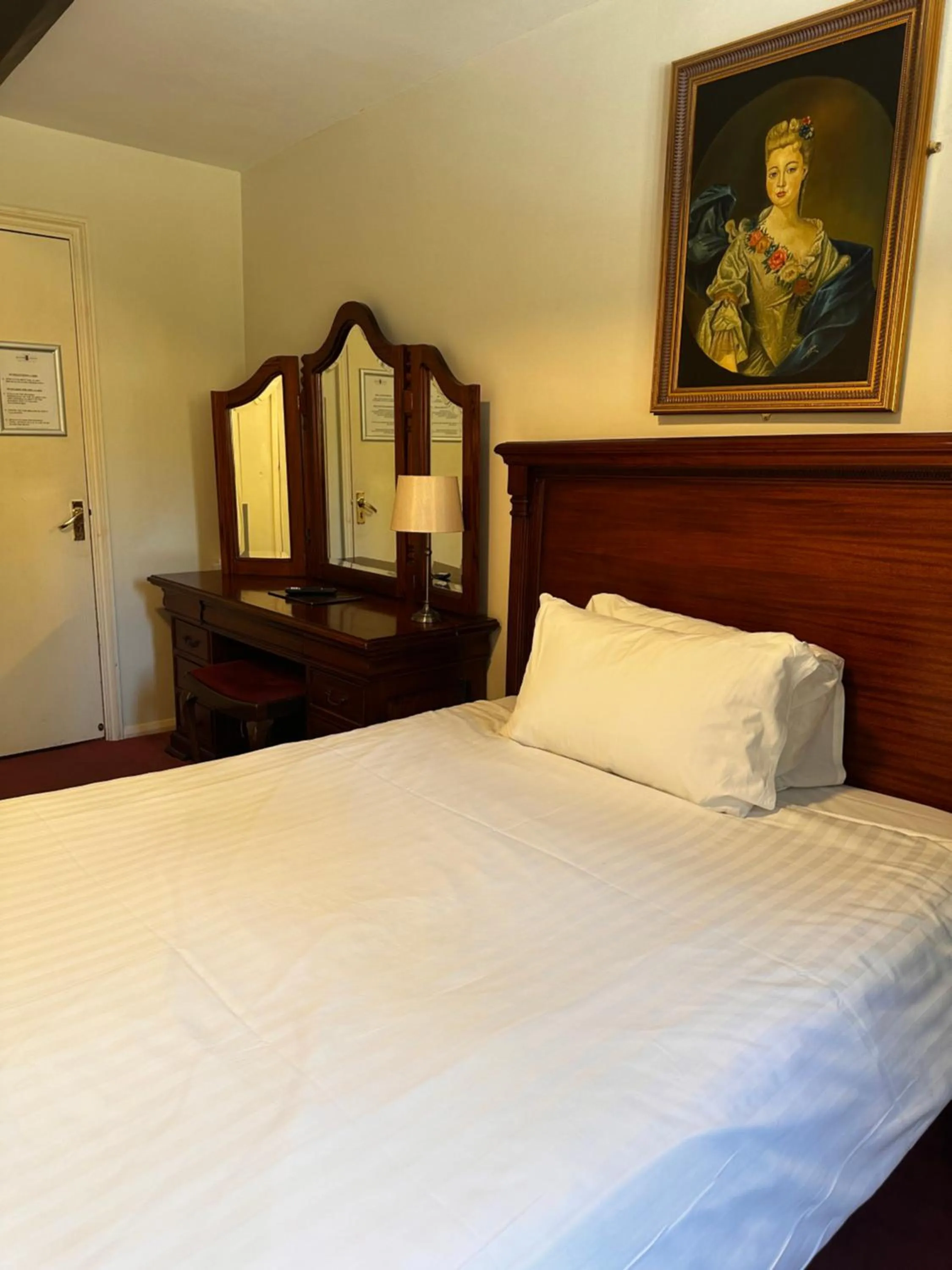 Bed in The Old Manor House Hotel