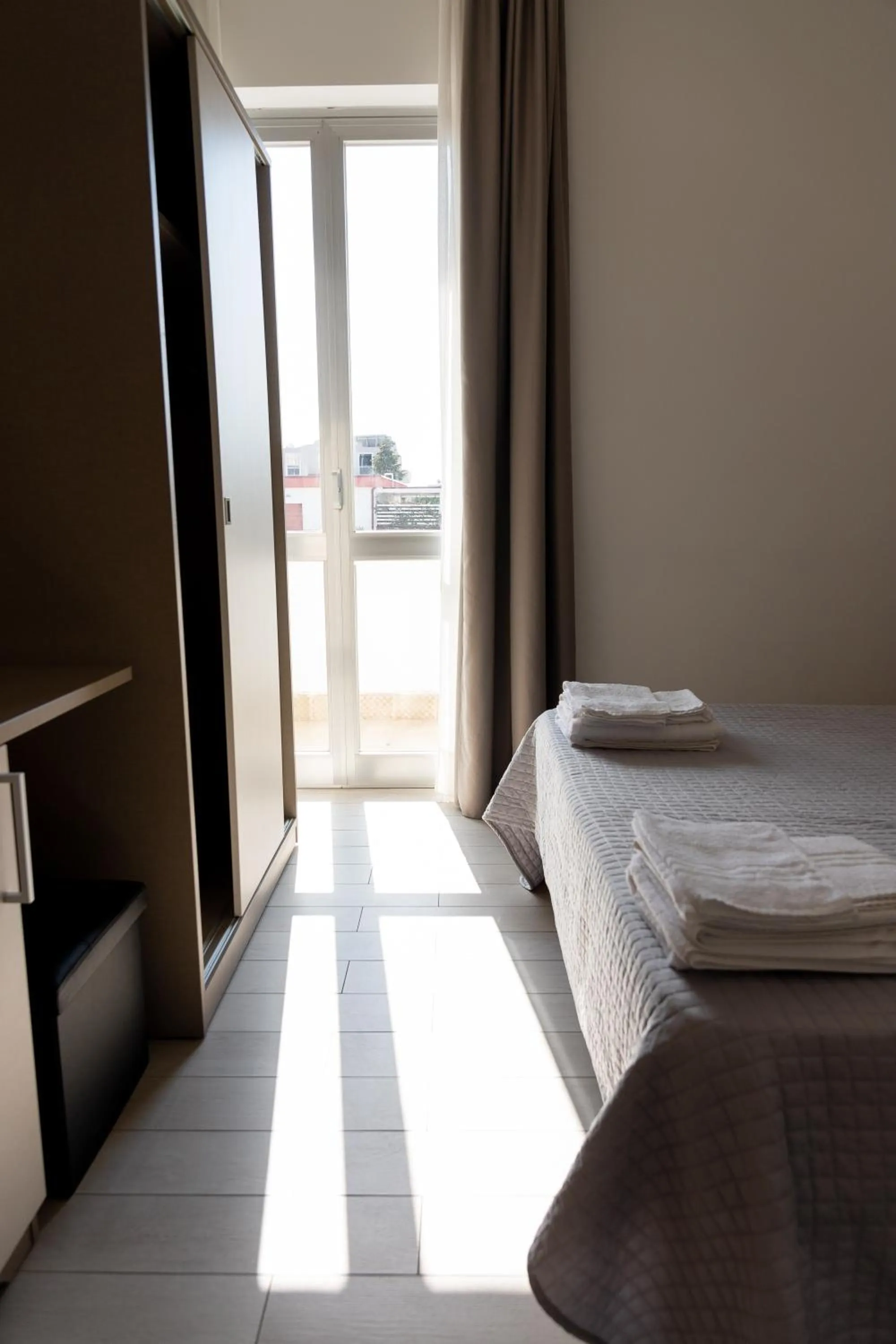 Bedroom, Bed in Hotel Capitano