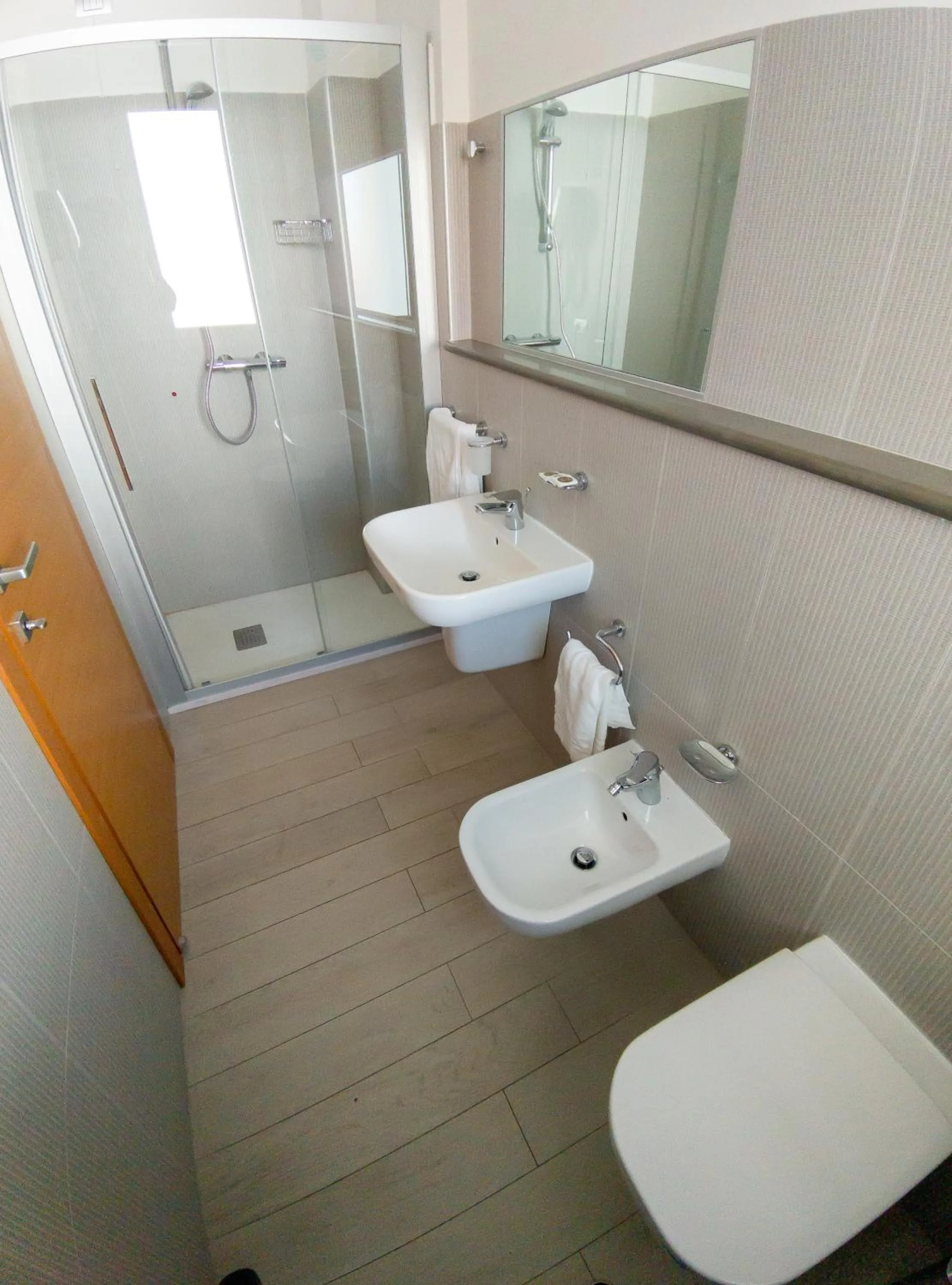 Bathroom in Hotel Capitano