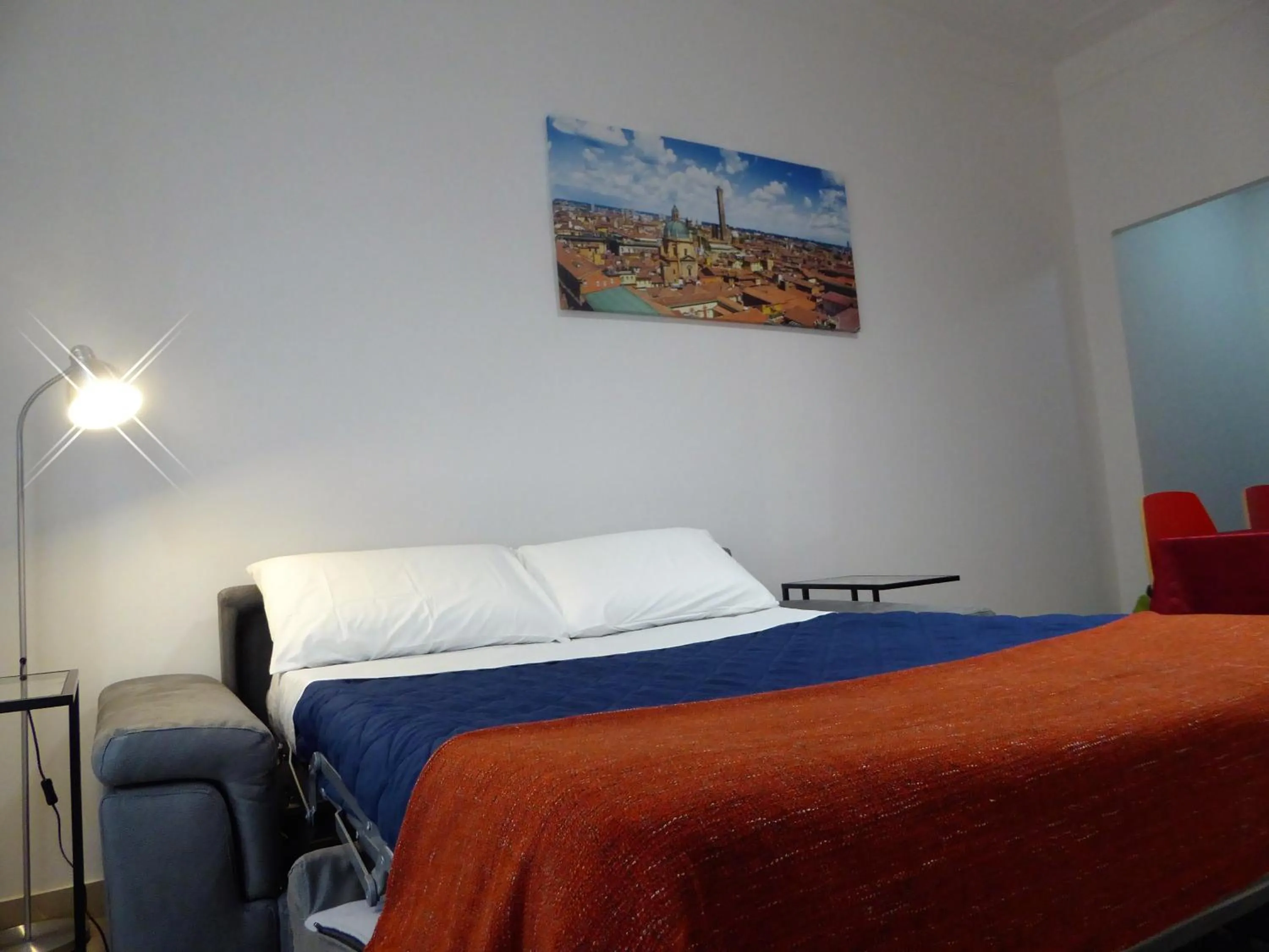 Bed in Montebello House Bologna