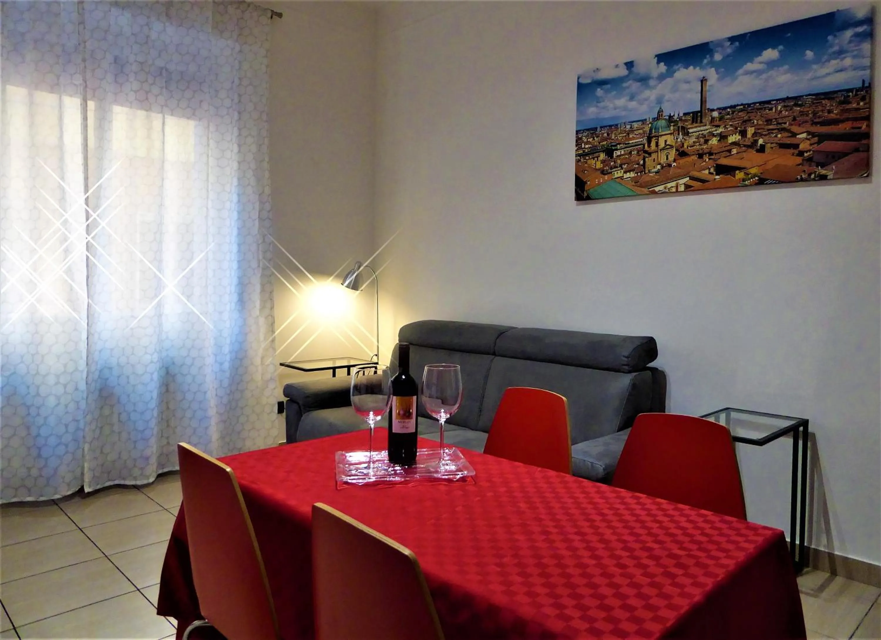 Living room in Montebello House Bologna