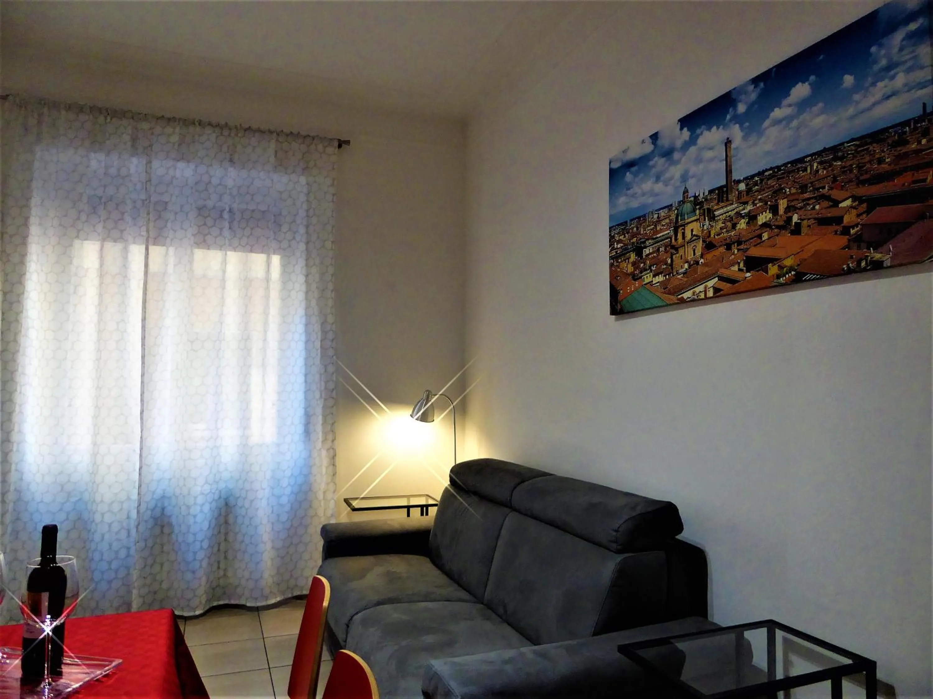 Living room in Montebello House Bologna