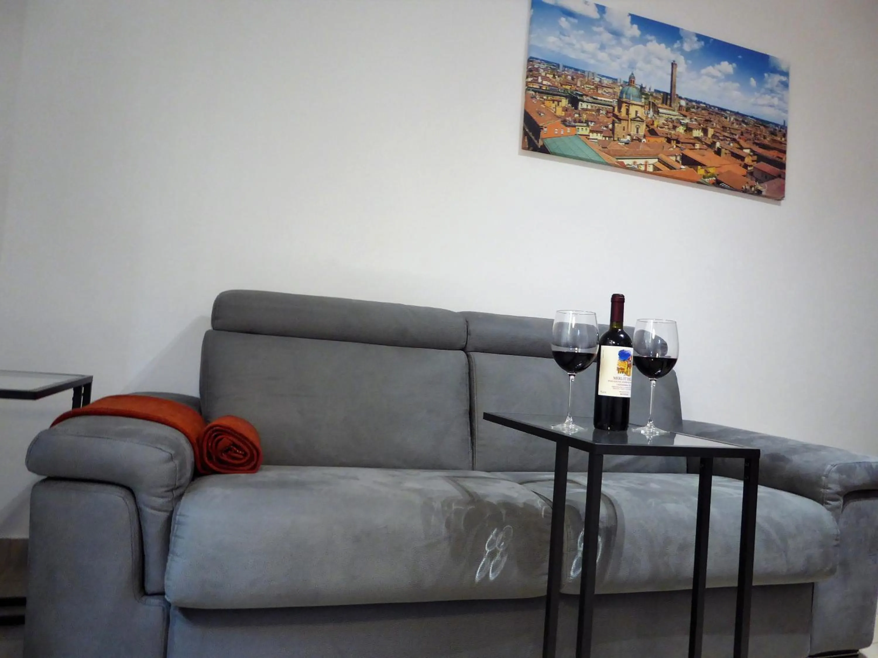 Living room in Montebello House Bologna