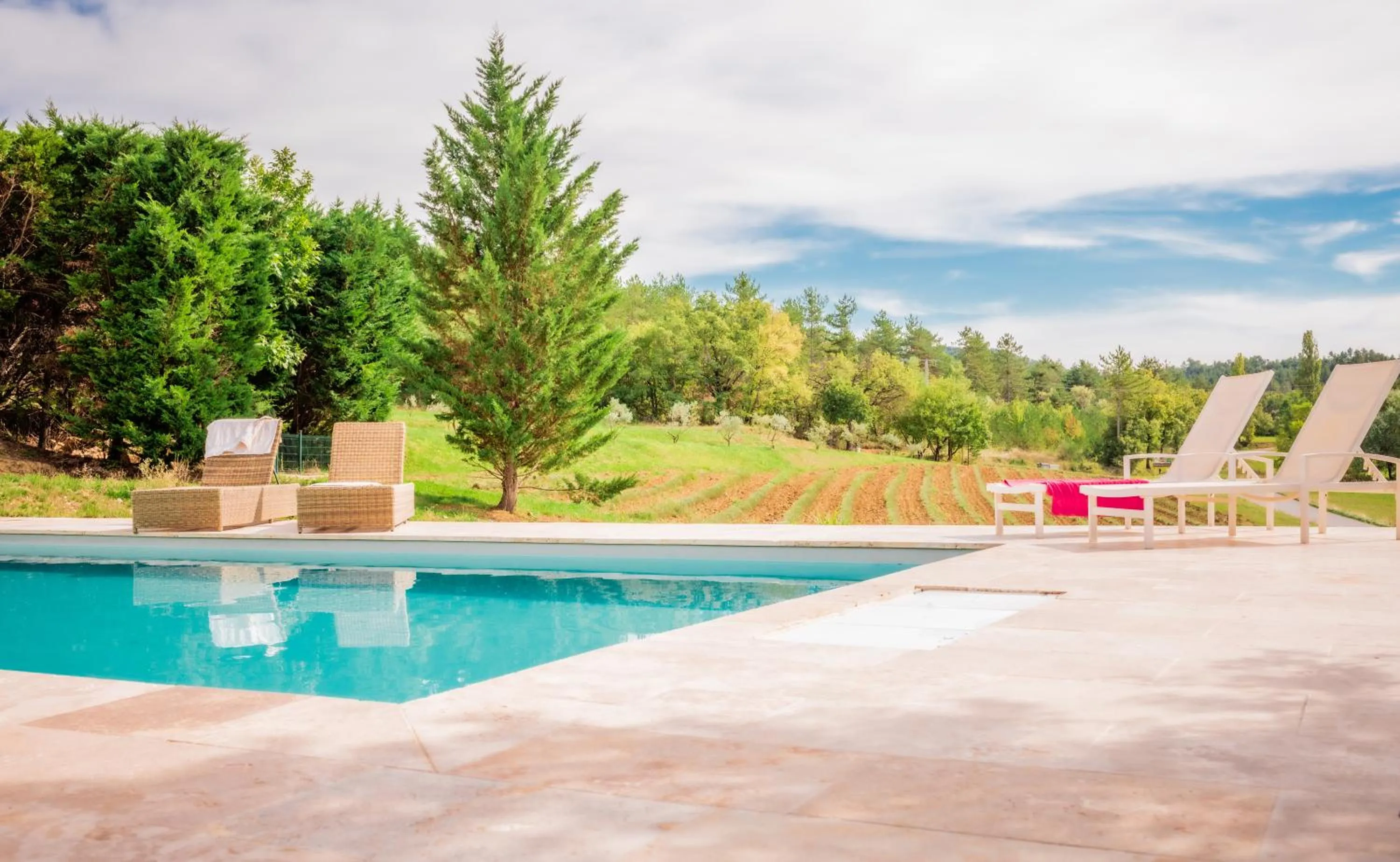Swimming pool in Domaine de Prefaissal