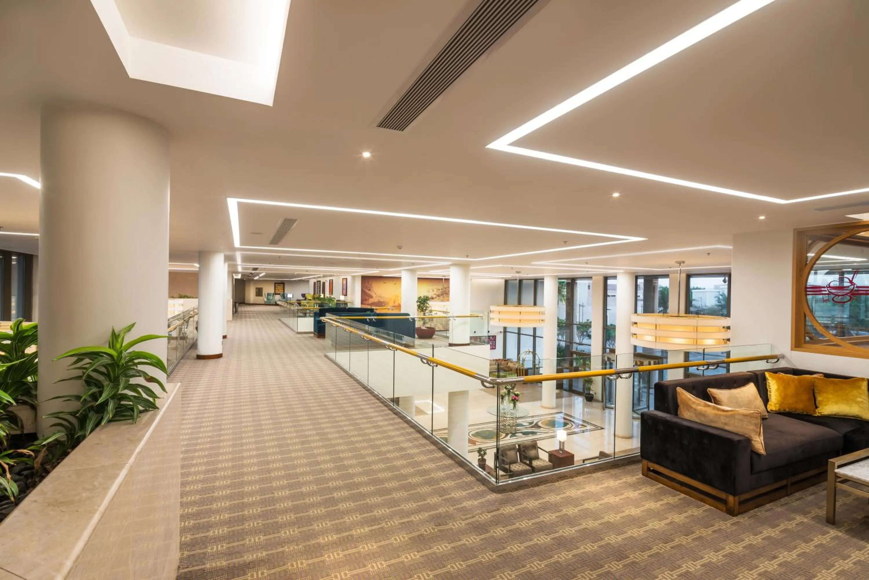 Seating area in Alreem Village Hotel