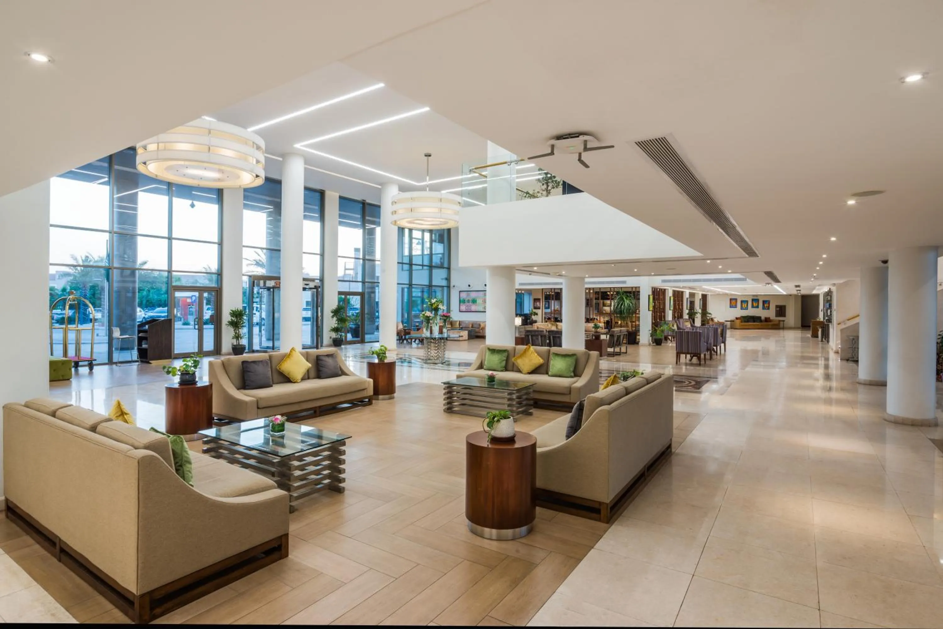 Lobby or reception in Alreem Village Hotel