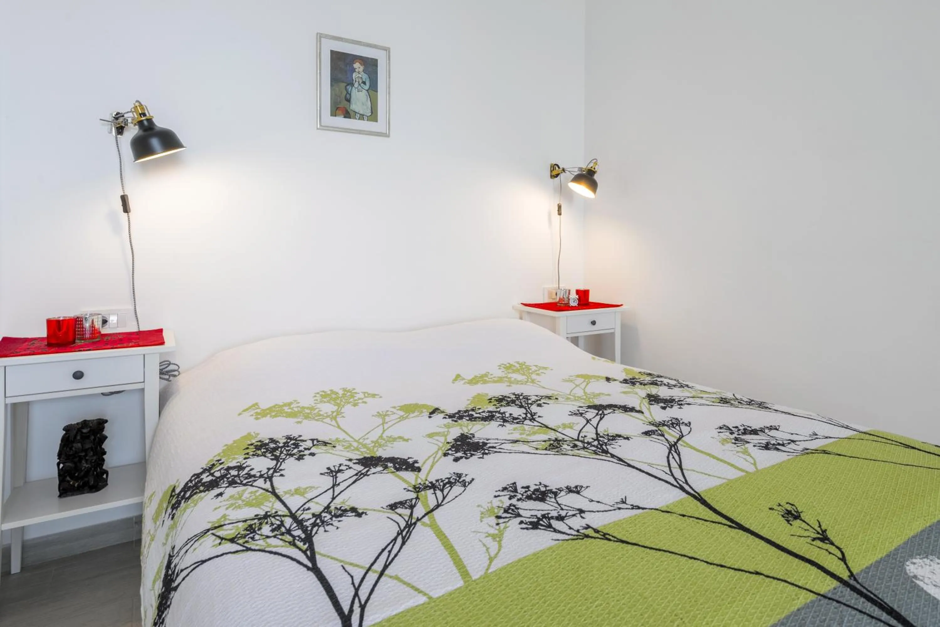 Bedroom, Bed in FM Apartments