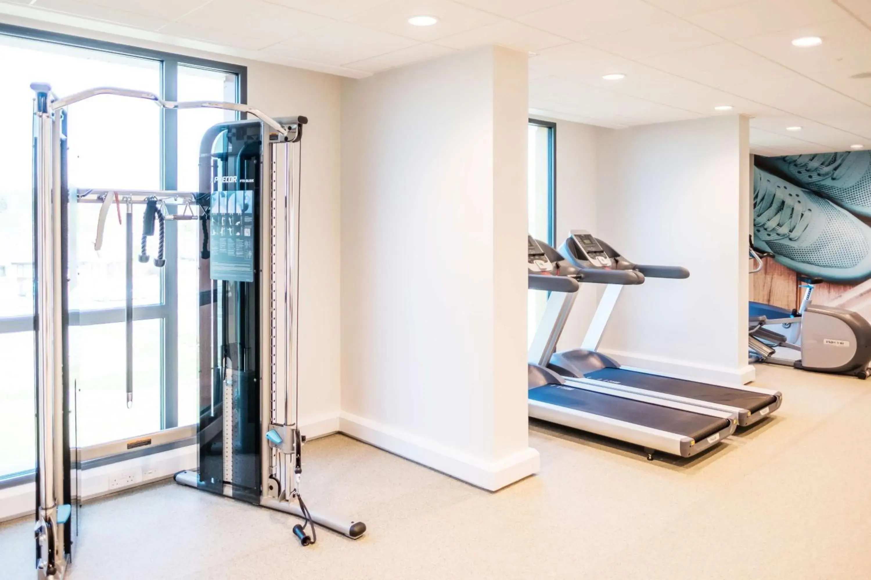 Fitness centre/facilities, Fitness Center/Facilities in Hampton By Hilton Aberdeen Westhill