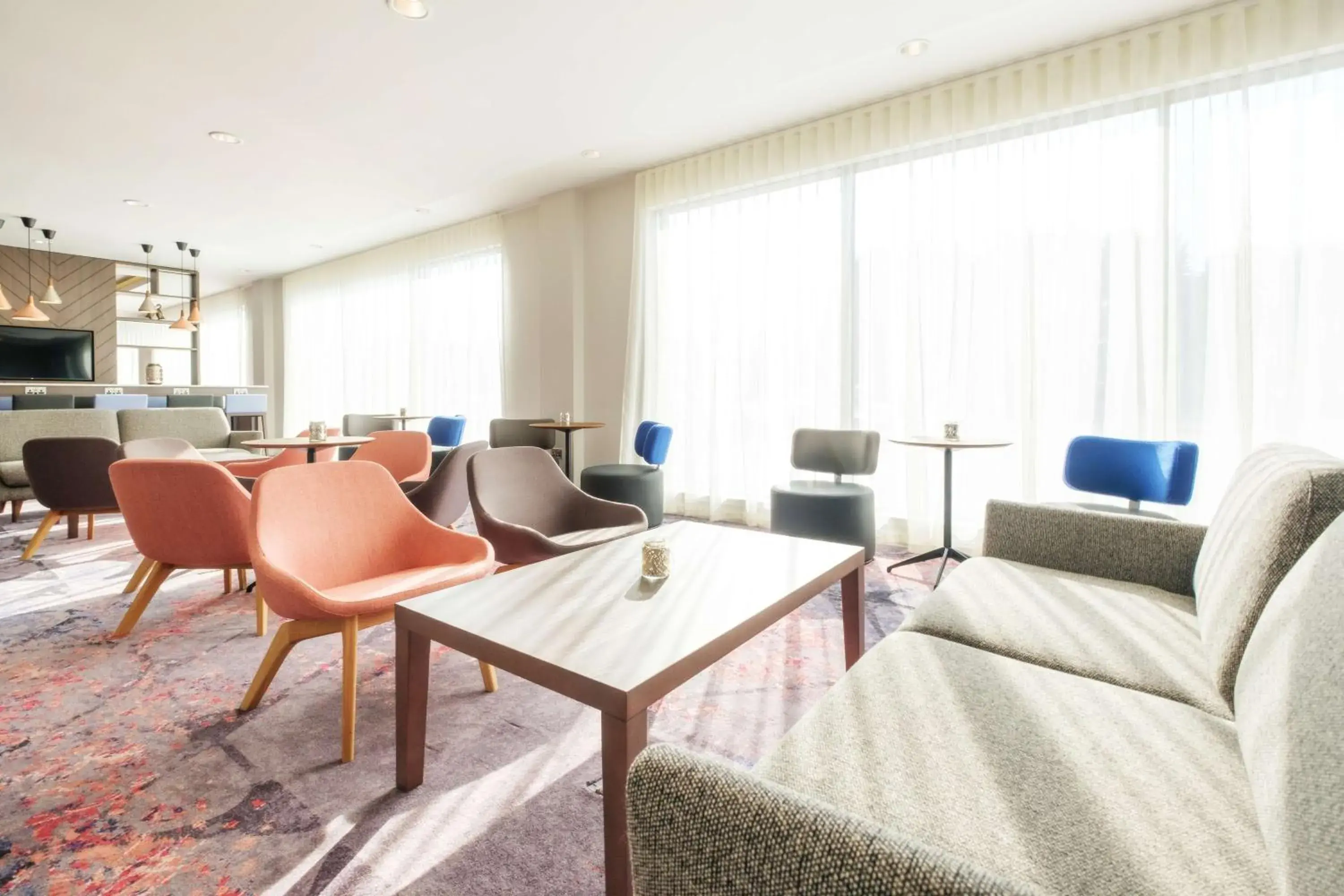 Lobby or reception in Hampton By Hilton Aberdeen Westhill