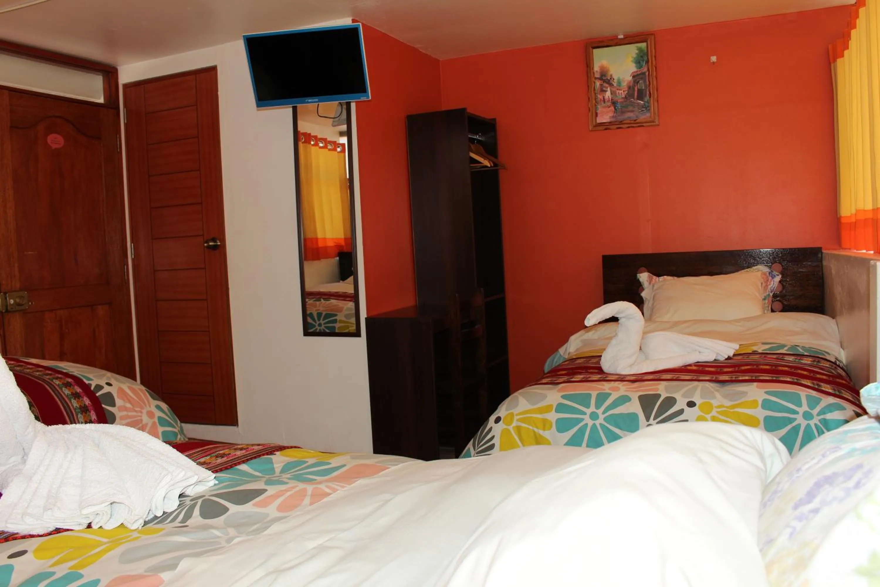 Bed in Hospedaje Qori Punku