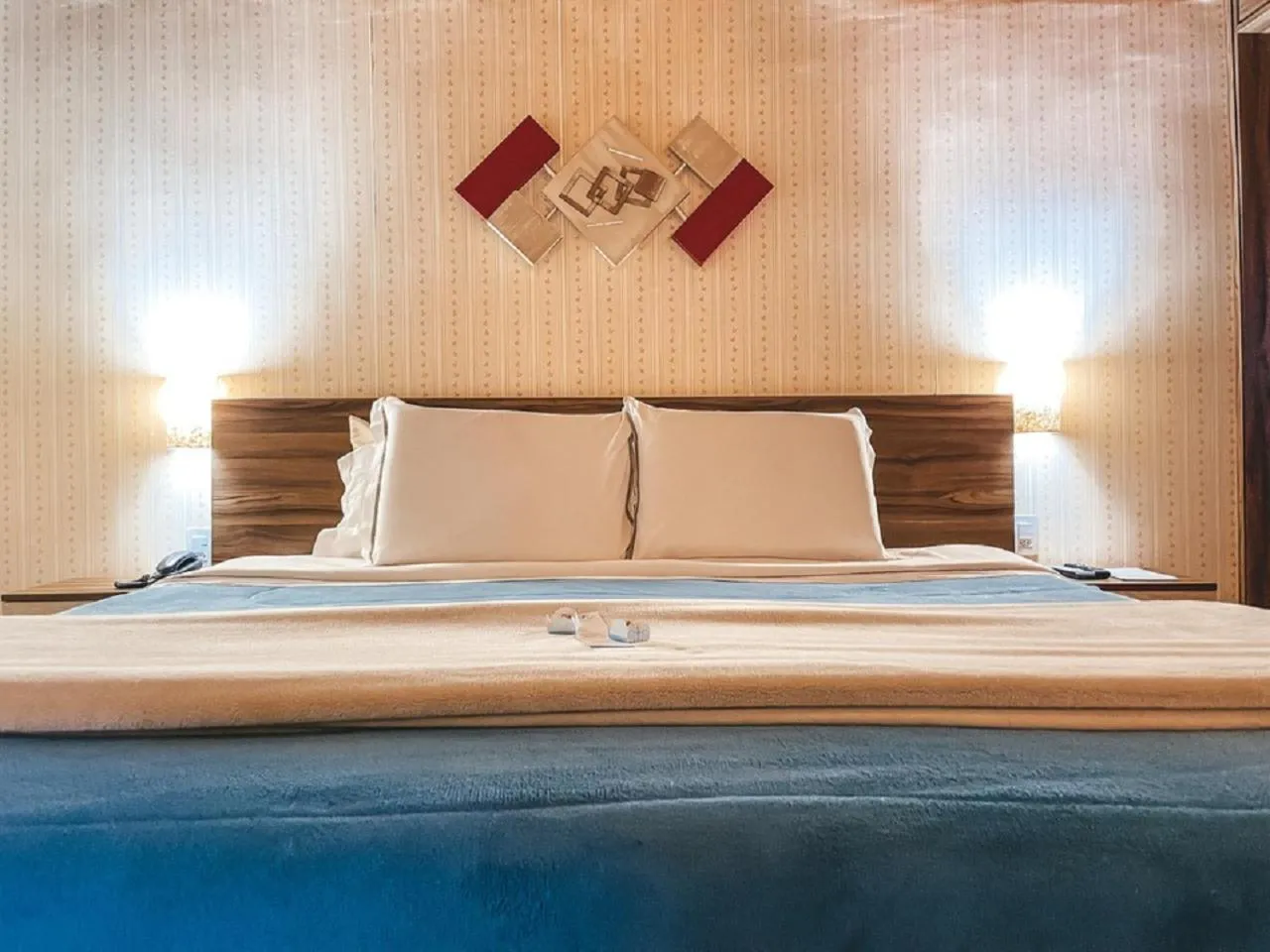 Bed in Pousada Colina das Andorinhas