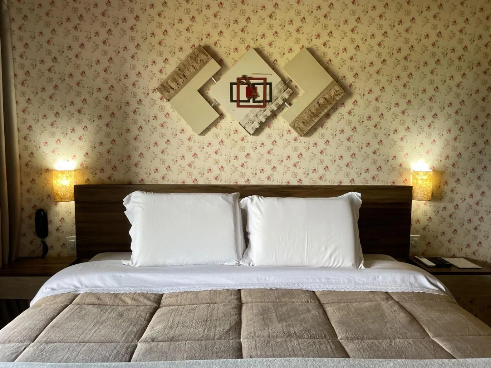 Bed in Pousada Colina das Andorinhas