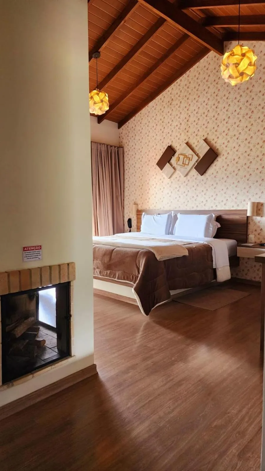 Bed in Pousada Colina das Andorinhas