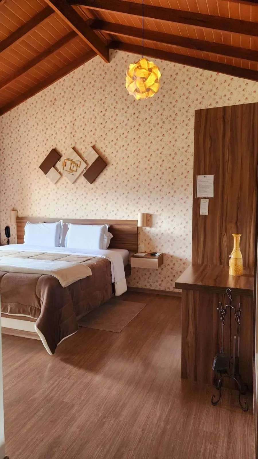 Bed in Pousada Colina das Andorinhas