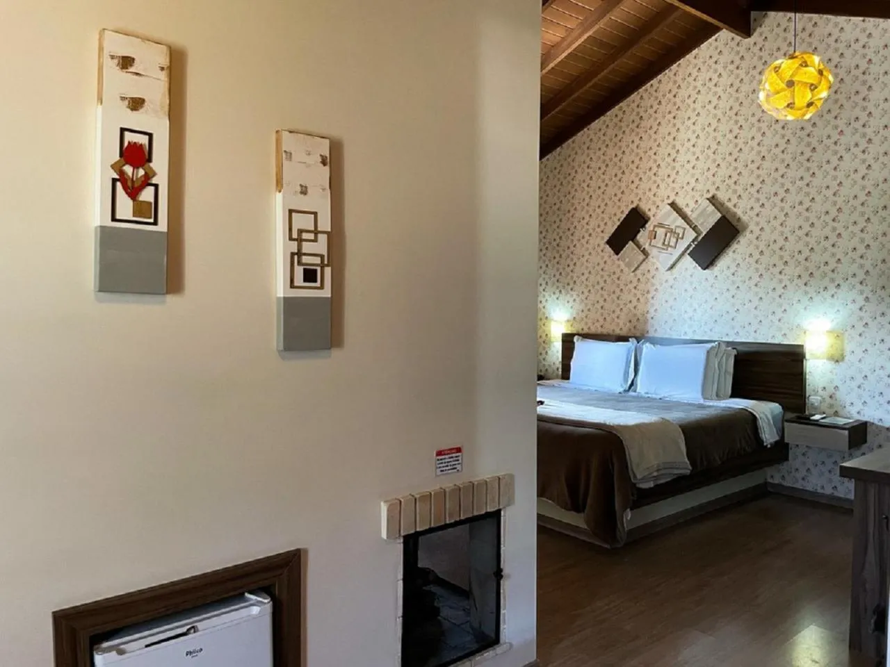 Bed in Pousada Colina das Andorinhas