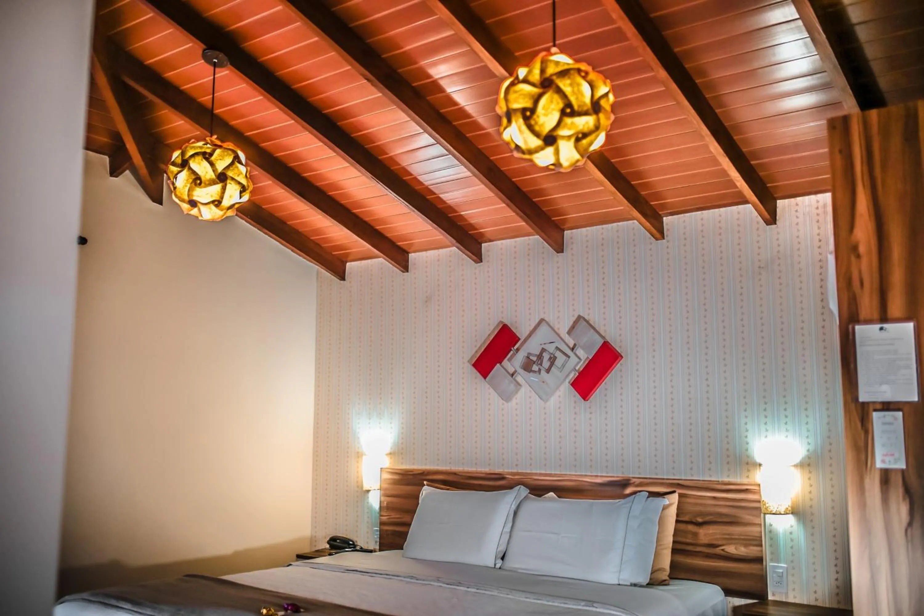 Bed in Pousada Colina das Andorinhas