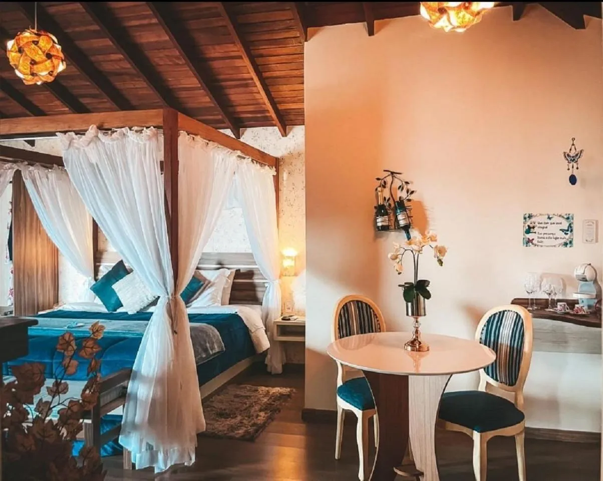 Bed in Pousada Colina das Andorinhas