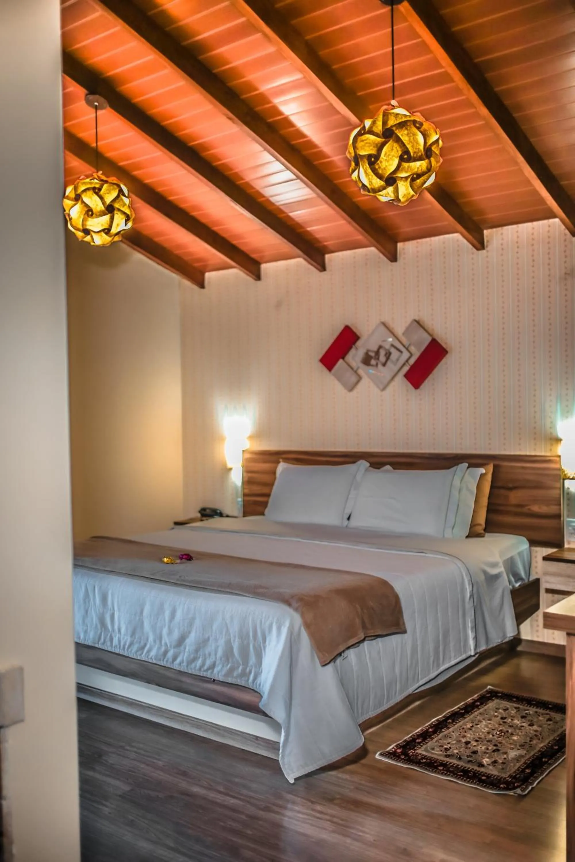 Bed in Pousada Colina das Andorinhas